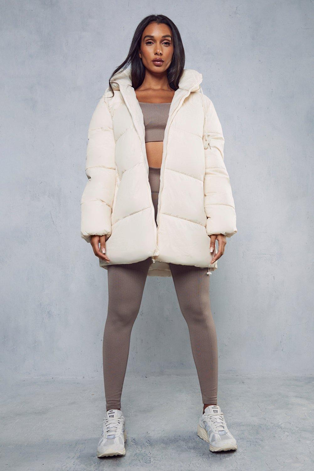 Oversized Midi Puffer Jacket