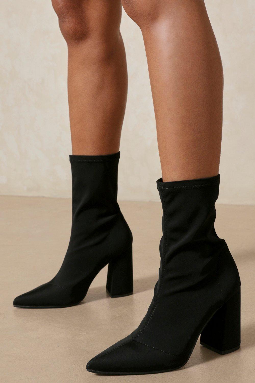 Stretch sock hotsell ankle boots