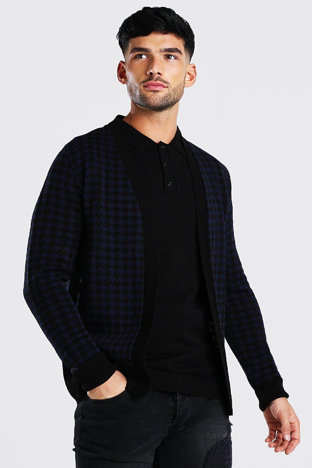 dogtooth cardigan