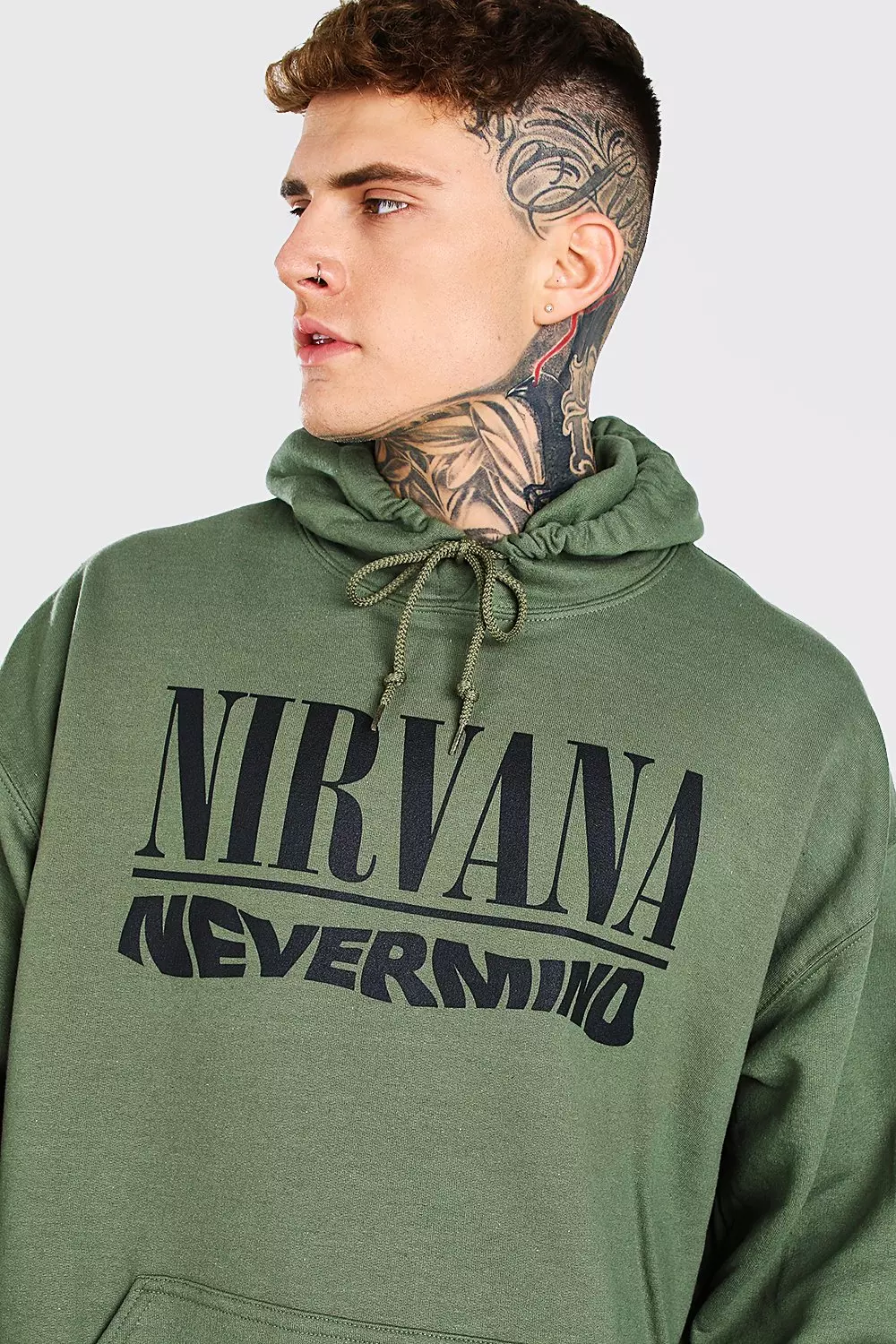 Green nirvana hoodie sale