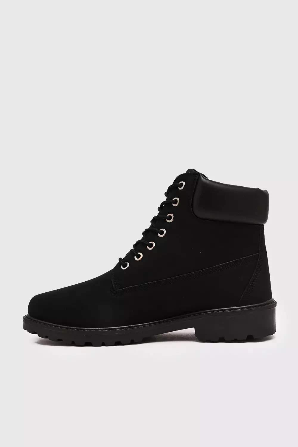 Black 2025 worker boots