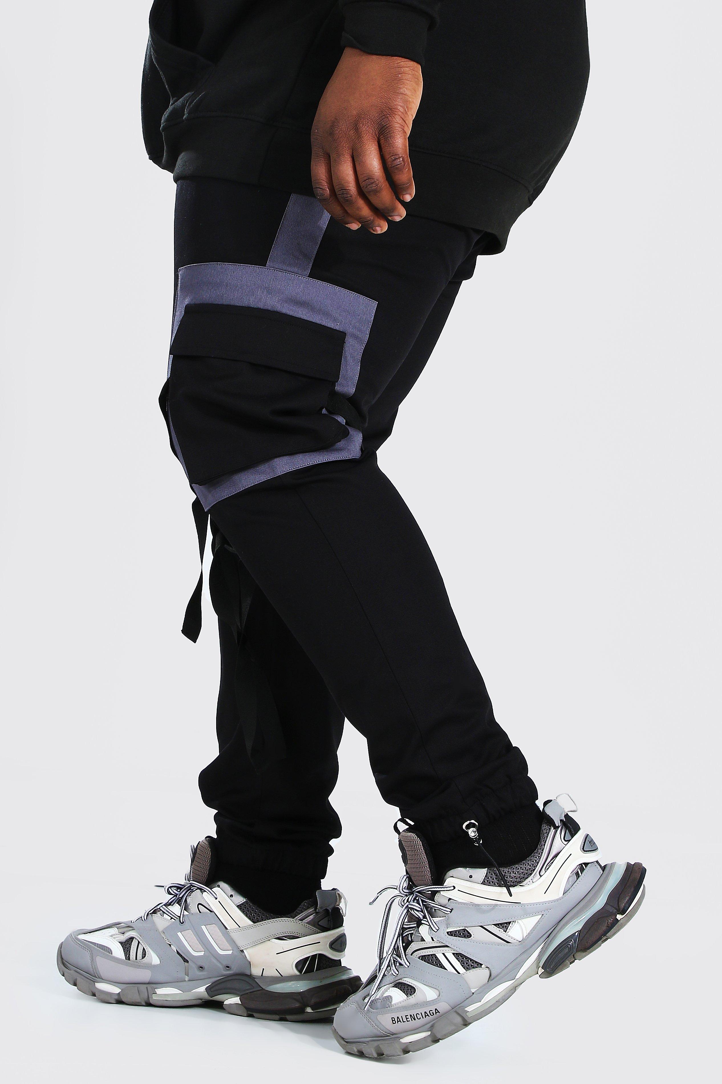 mens plus size joggers