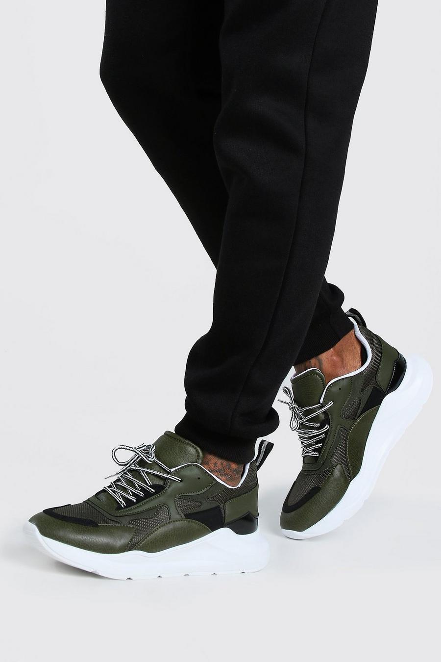 Chunky Panelled Sneaker image number 1
