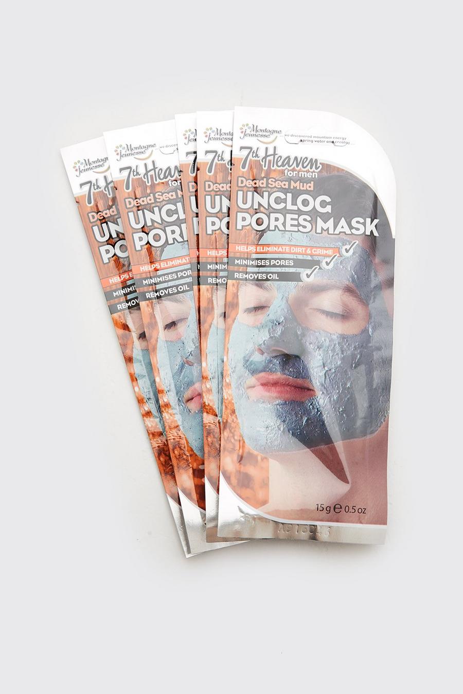 Maske gegen verstopfte Poren, 5er-Pack, Mehrfarbig image number 1