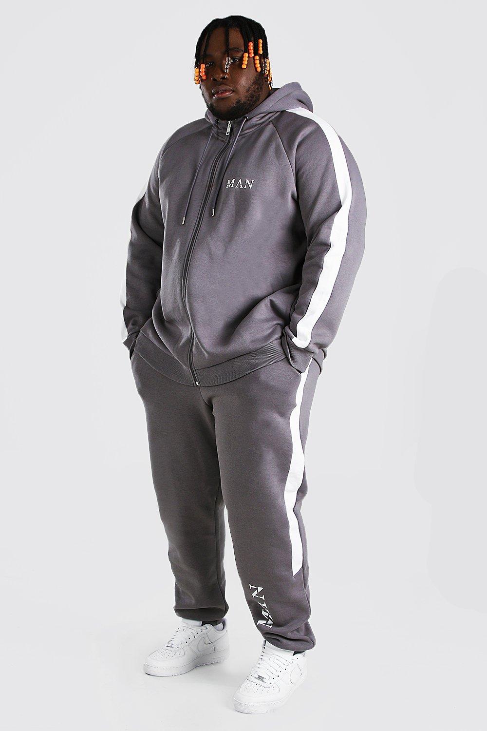 boohoo plus size tracksuit