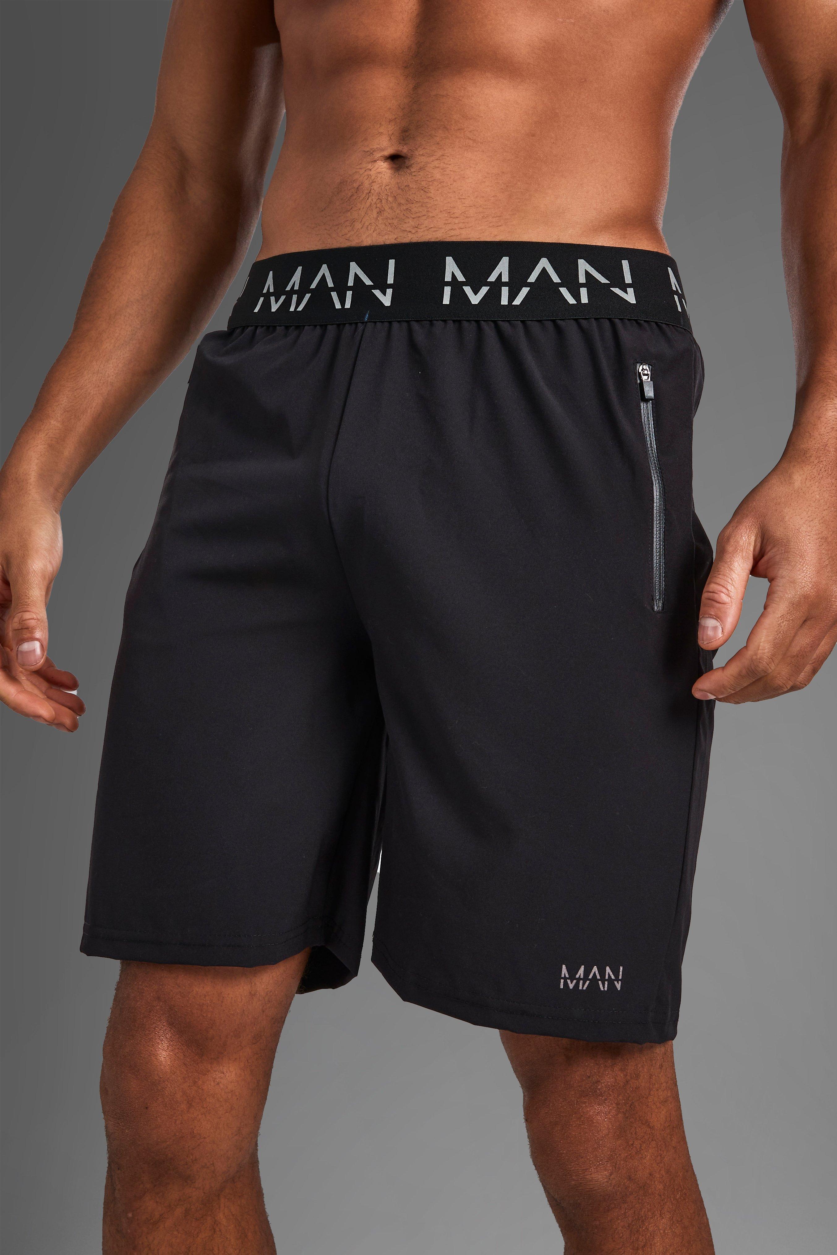 Active track shorts men online