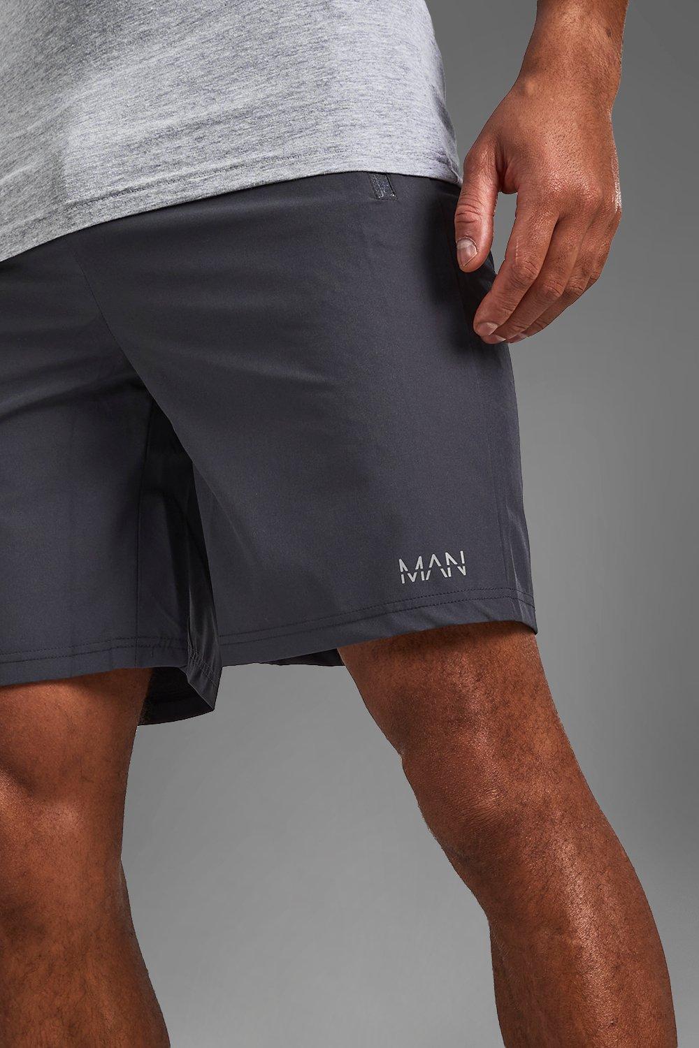 Man Active Gym 5inch Shorts With Zip Pockets