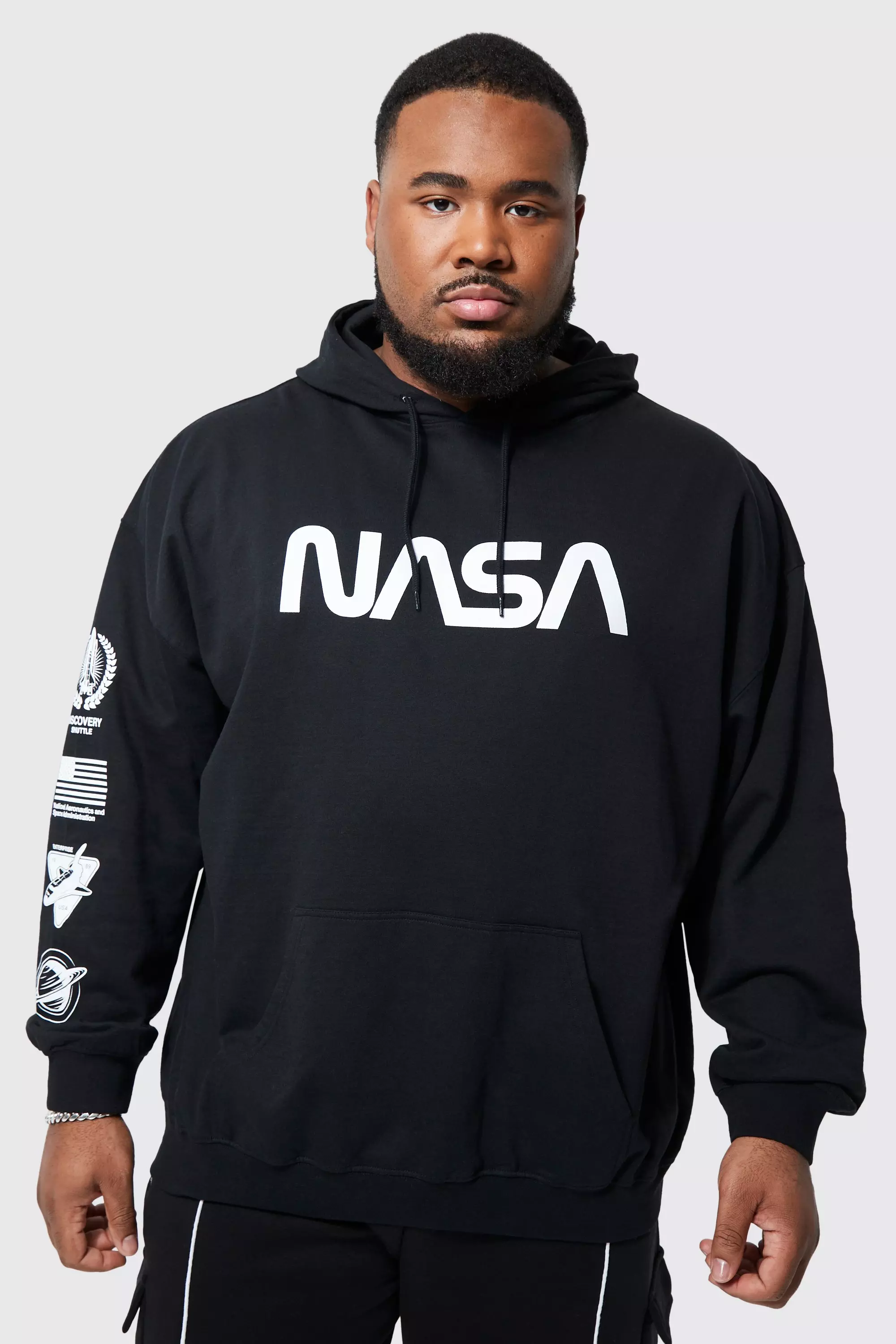 Plus size store nasa hoodie