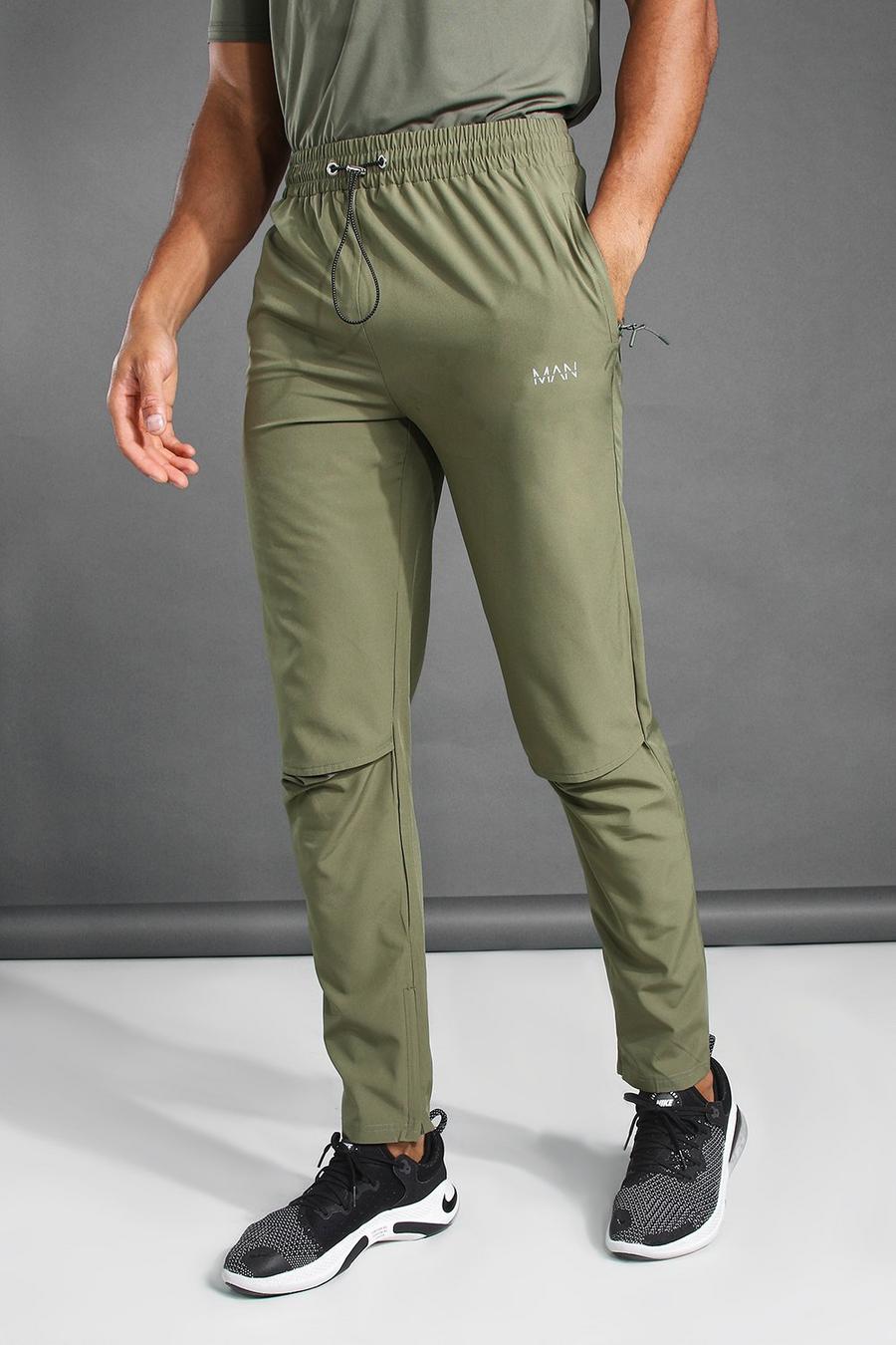 Khaki MAN Active Tapered Fit Jogger image number 1