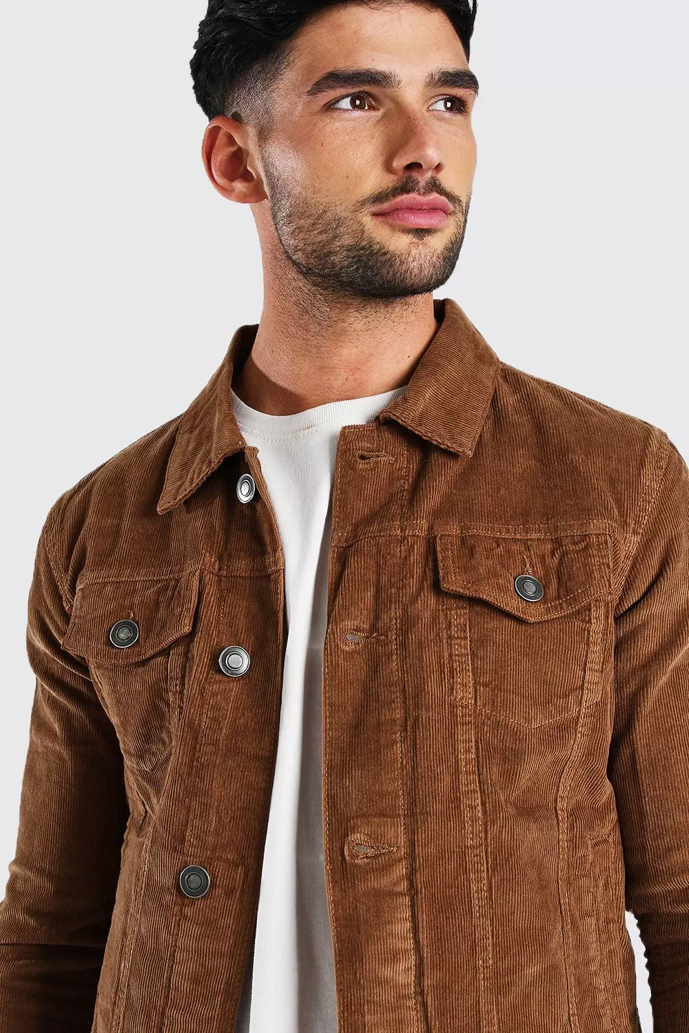 Boohoo corduroy jacket best sale