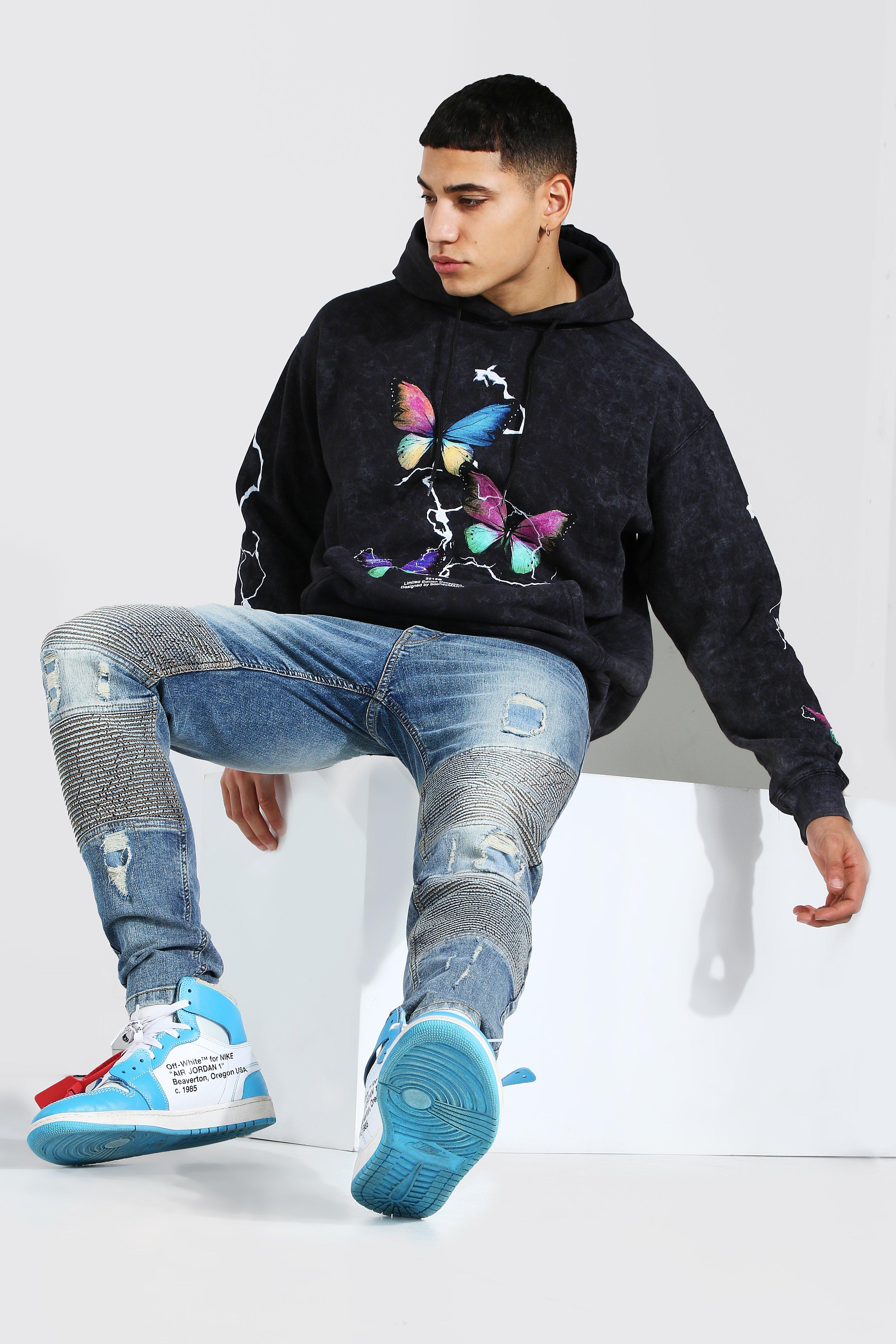 Butterfly sleeve hoodie hotsell