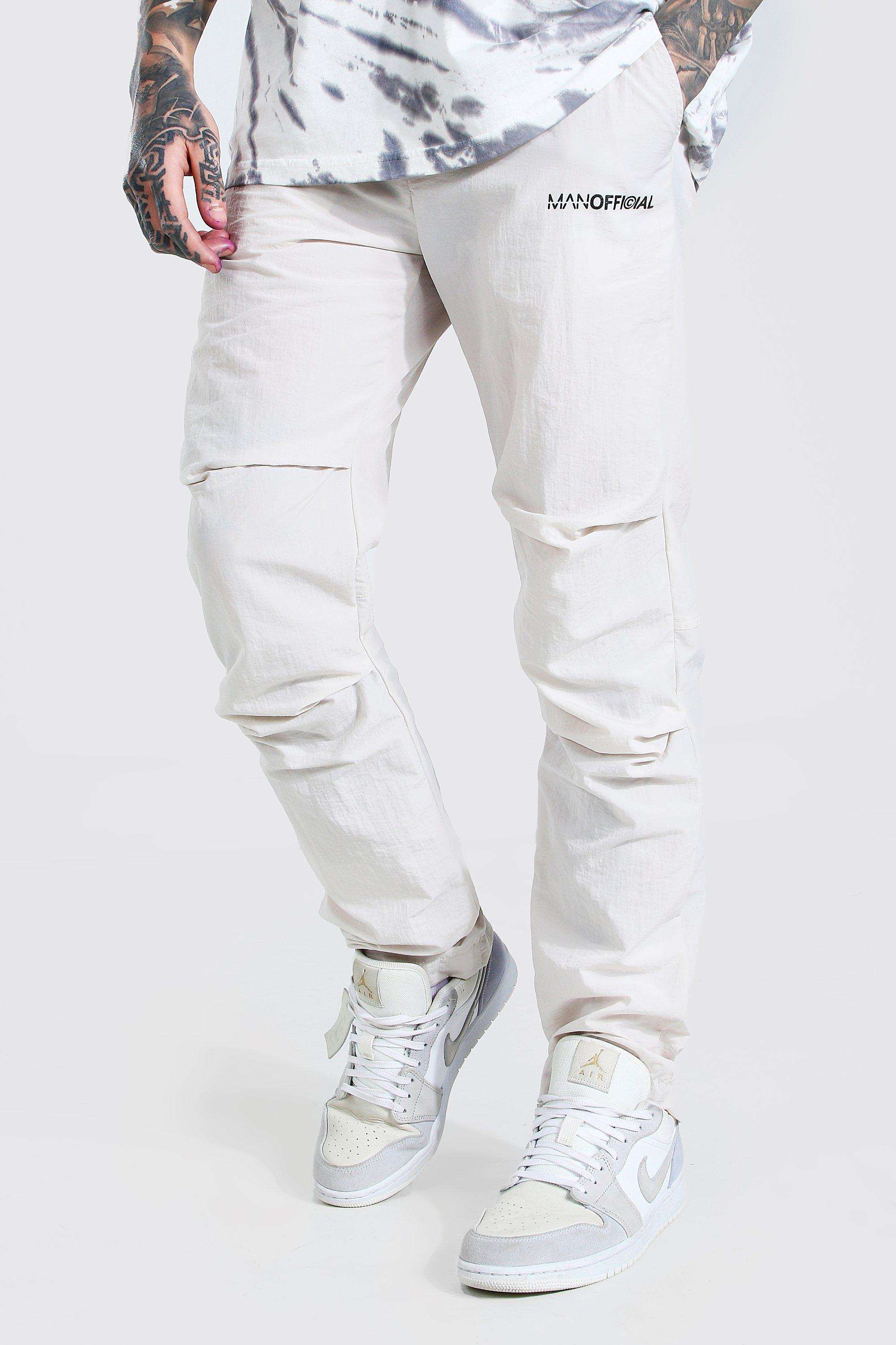 cargo pants white mens