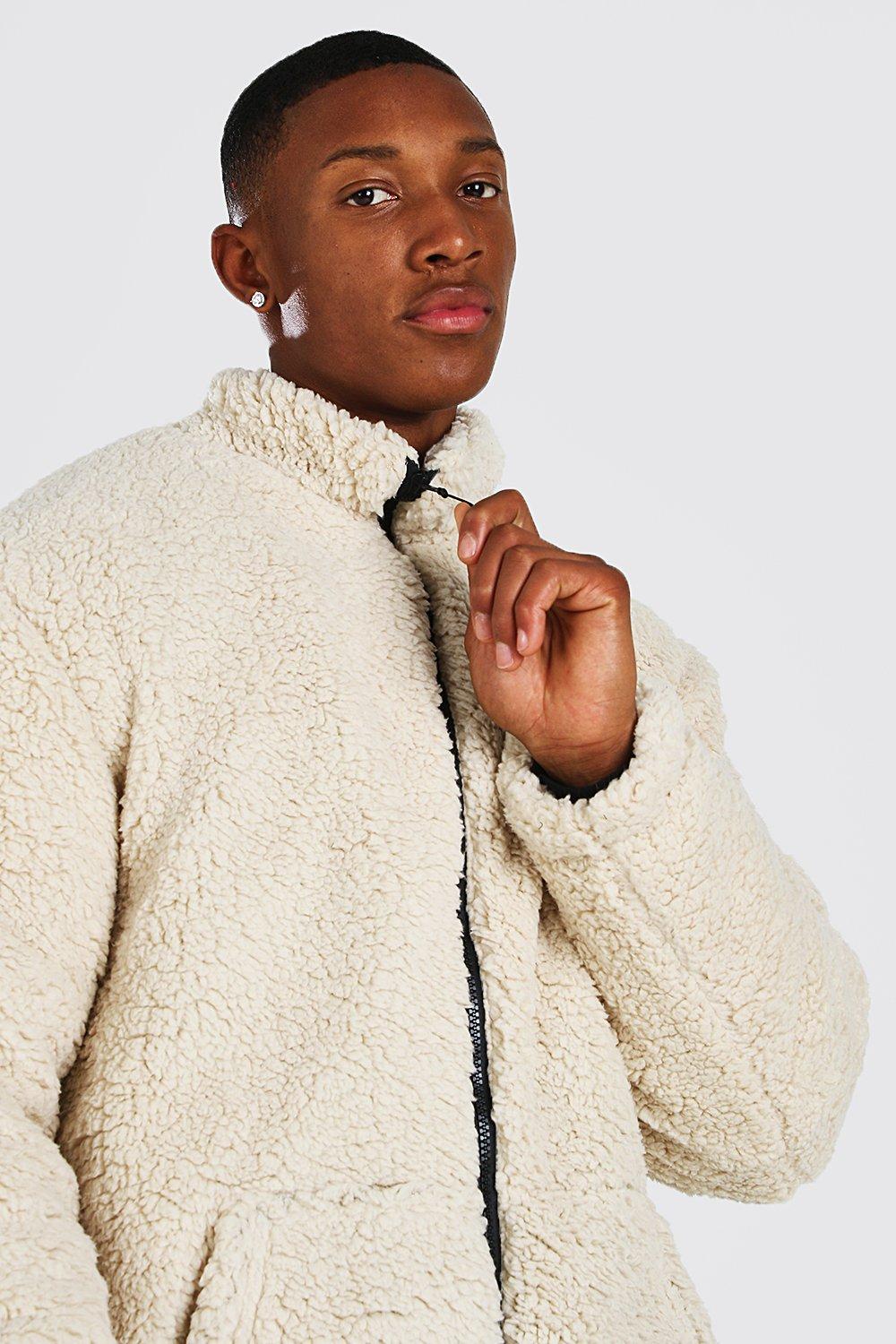 Boohoo discount sherpa jacket