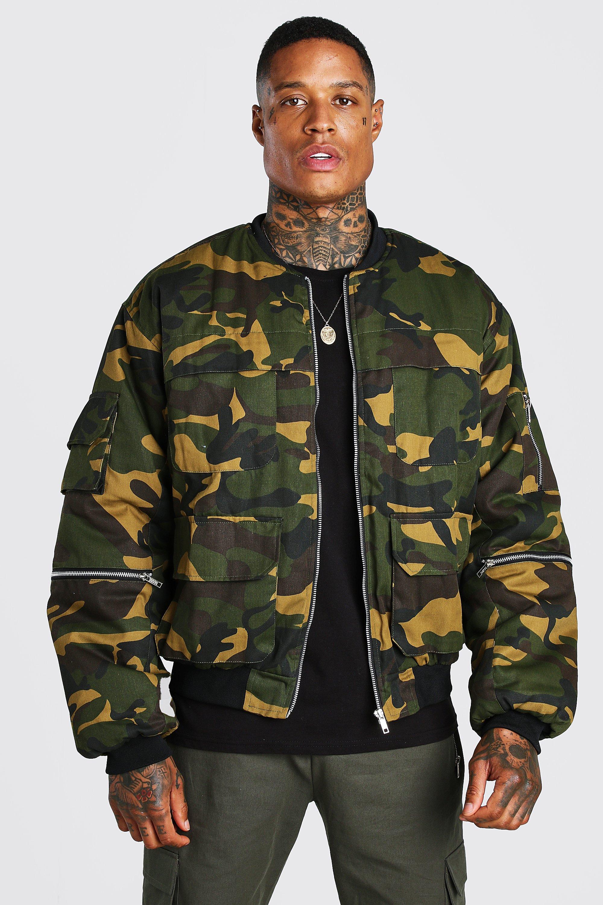 Boohoo 2025 camo jacket