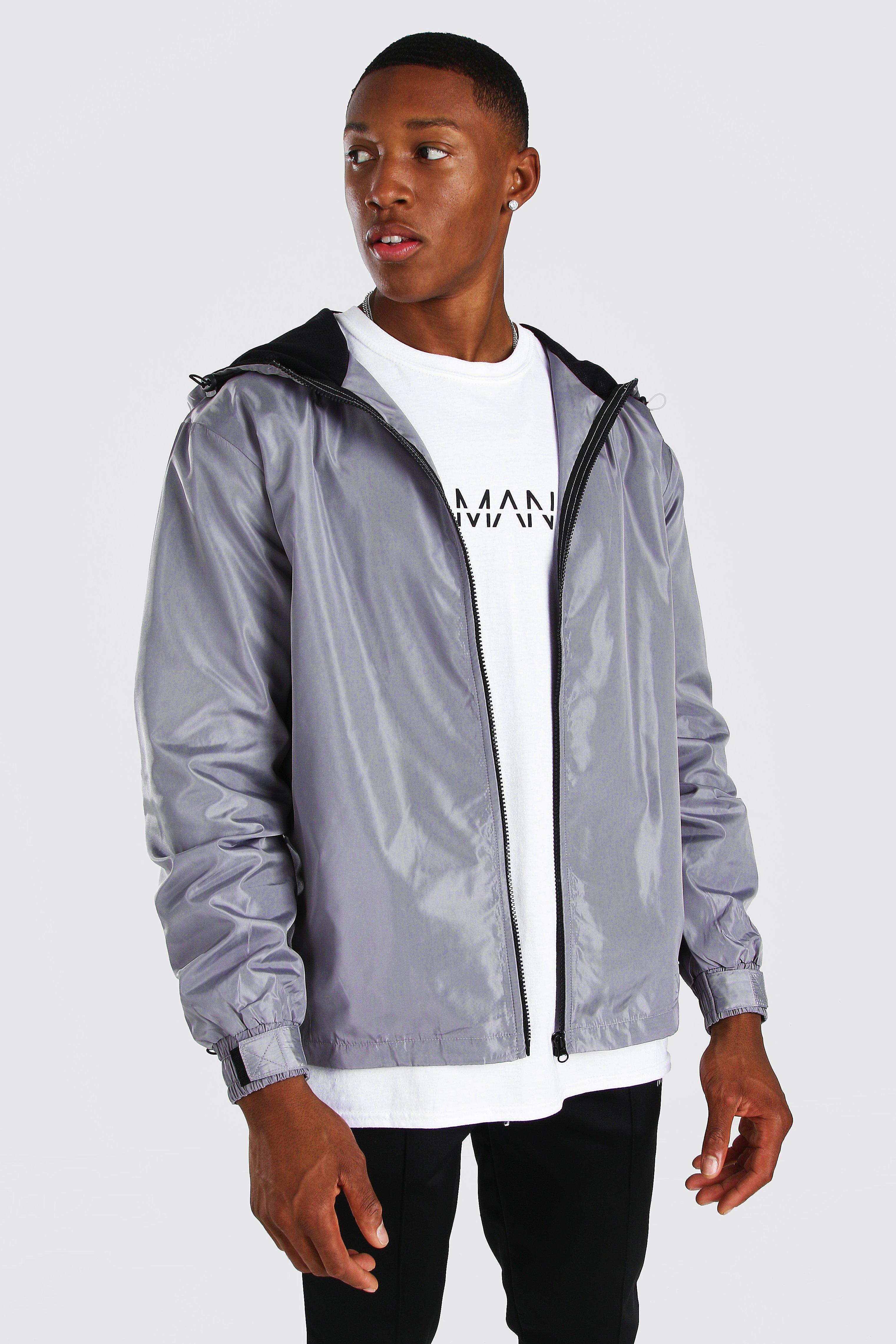 Nike windbreaker with clearance back print in black