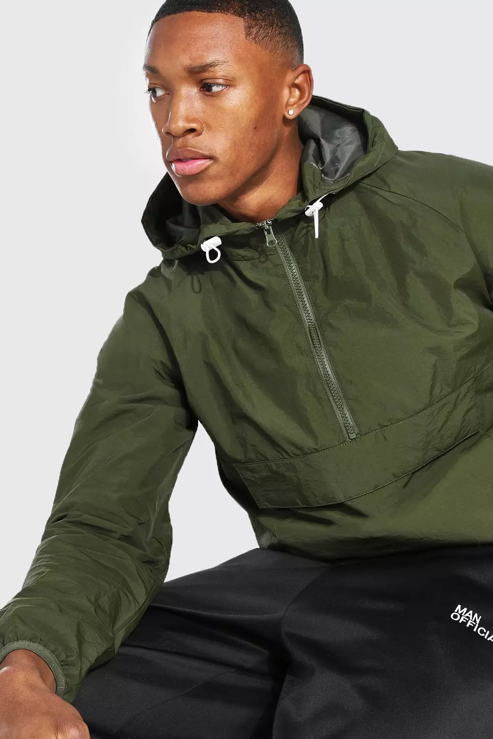 Mens shop overhead cagoule