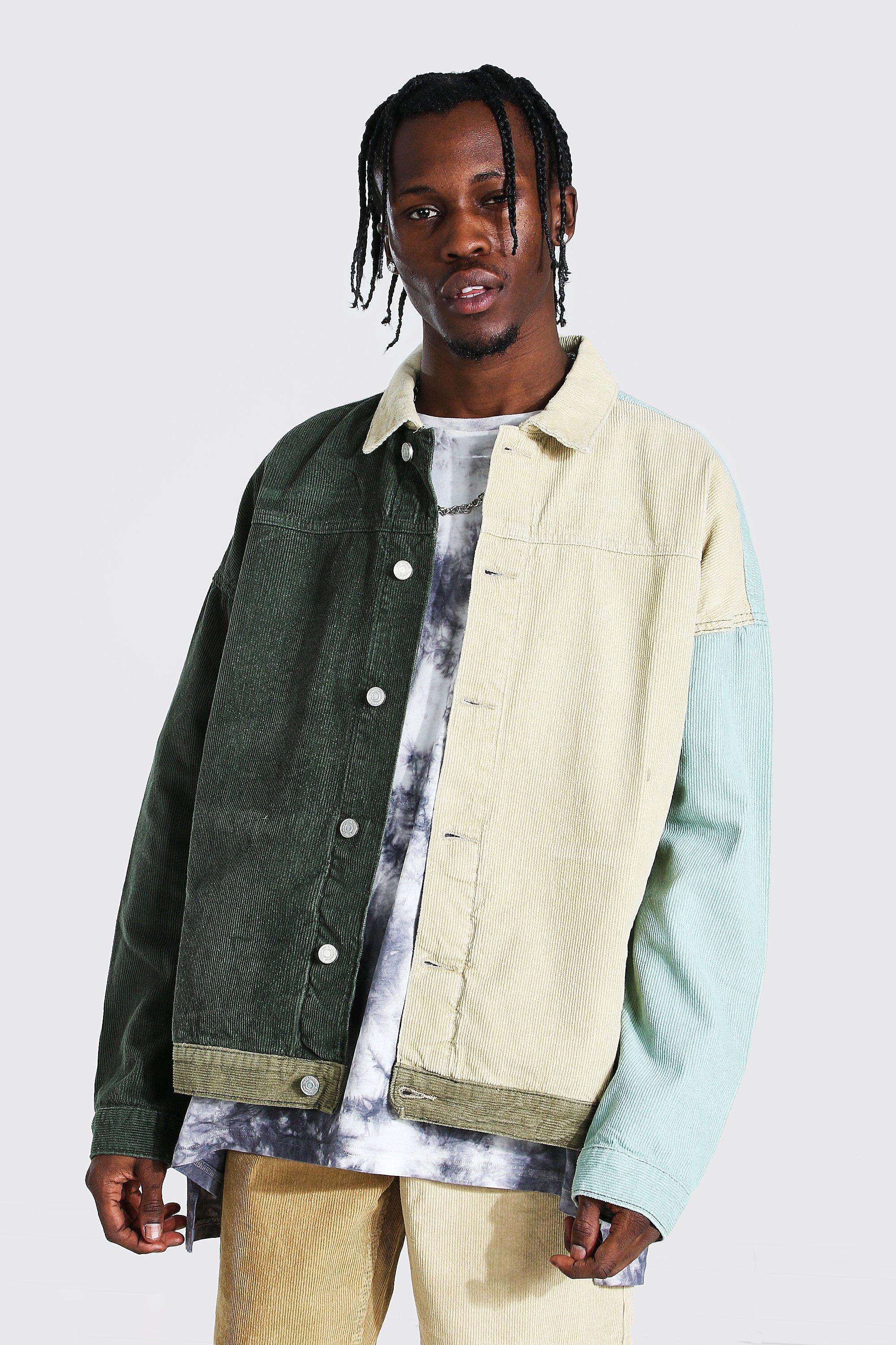 Cord jacke oversize
