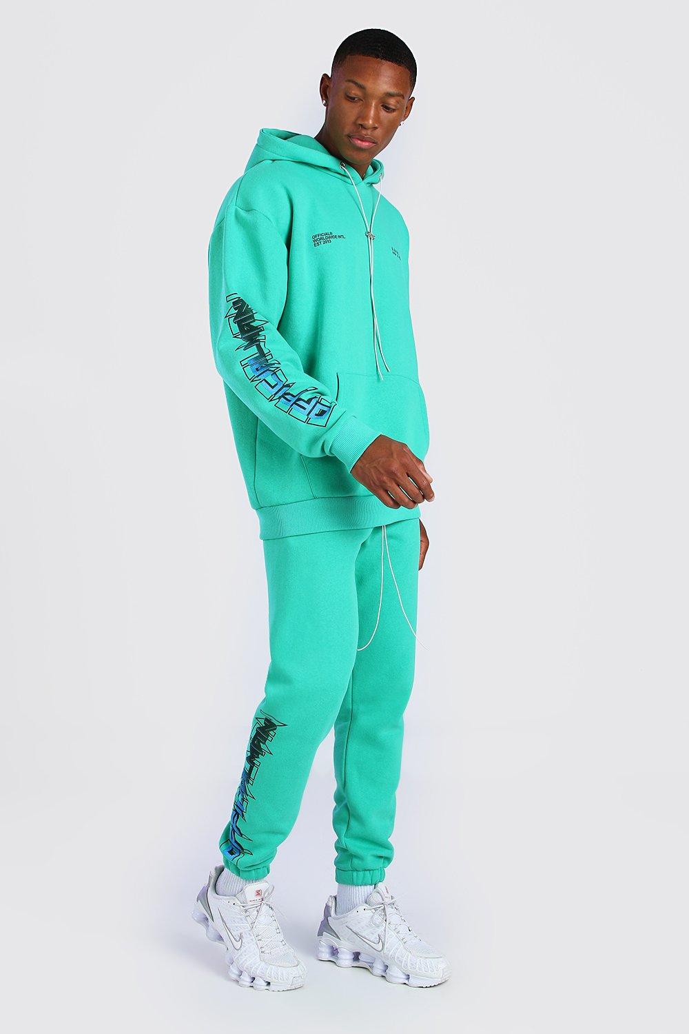 Official Man Graphic Print Tracksuit