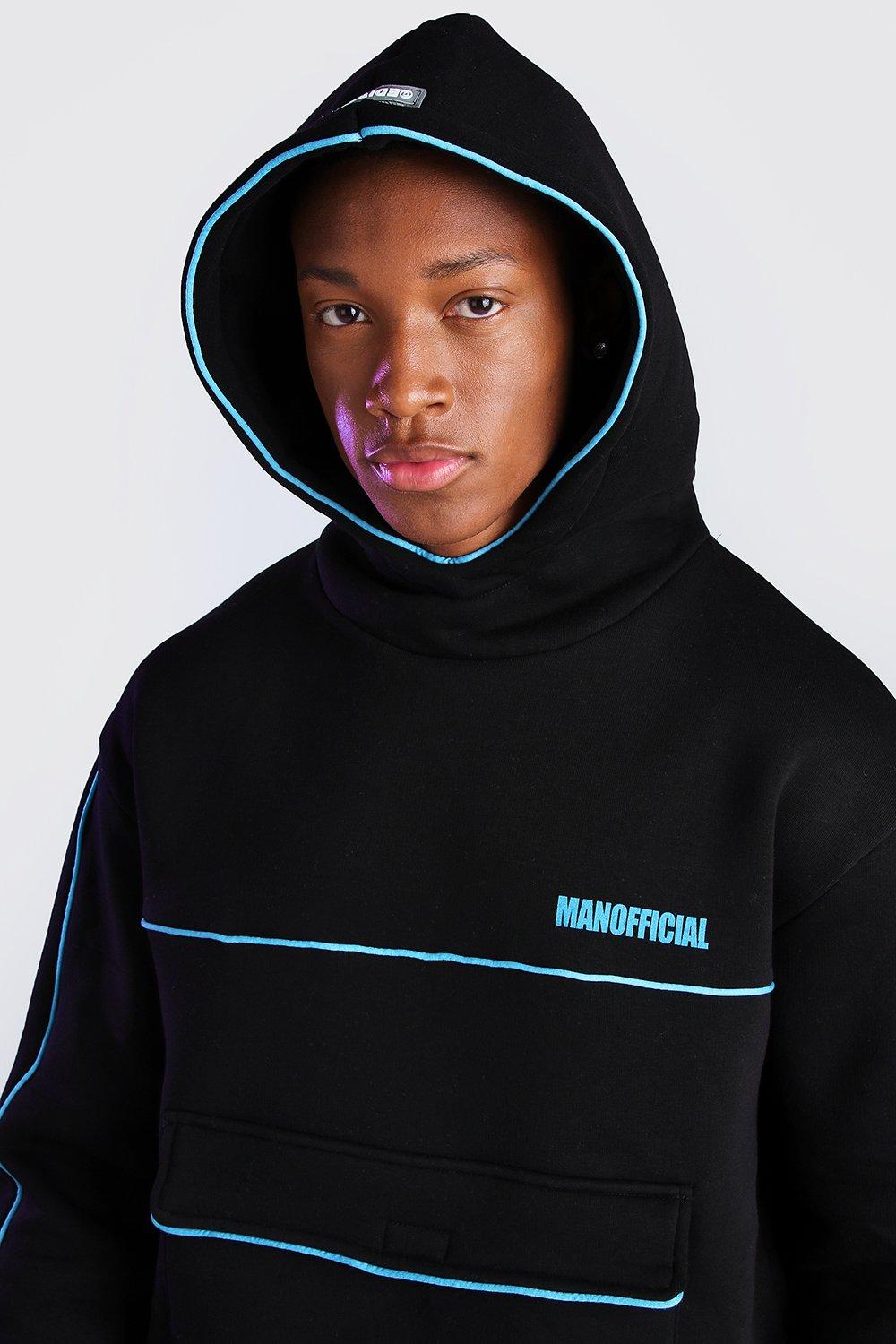 Boohoo snood hoodie sale