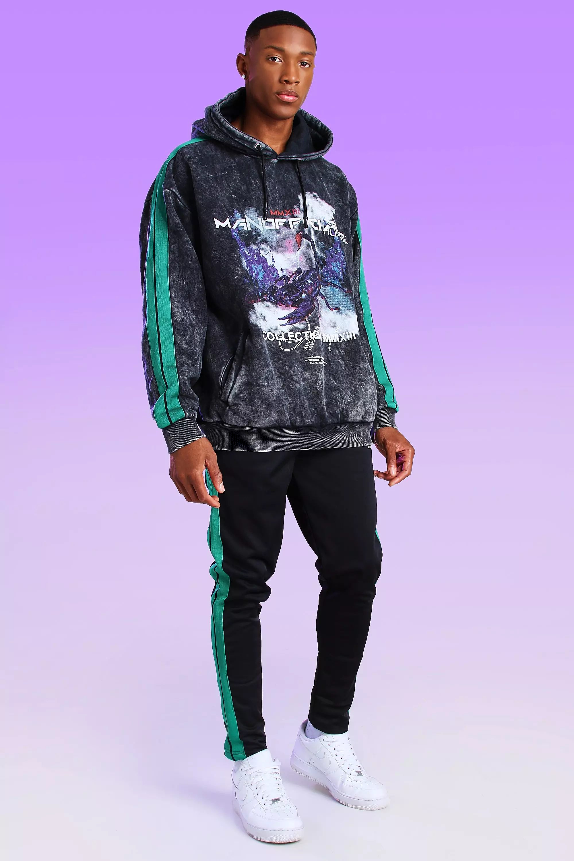 Adidas acid wash online hoodie