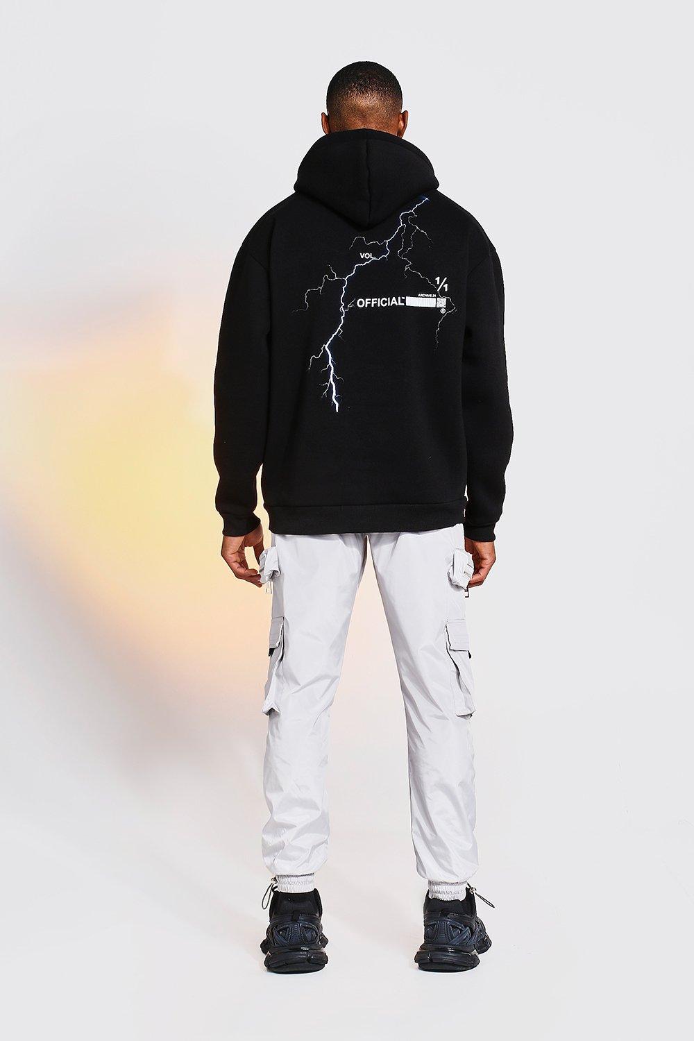 Lightning Graphic Hoodie