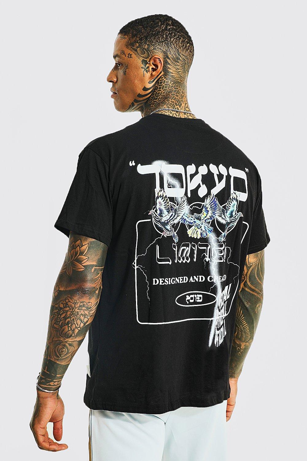 Men's Loose Fit Tokyo Graphic Graphic T-Shirt