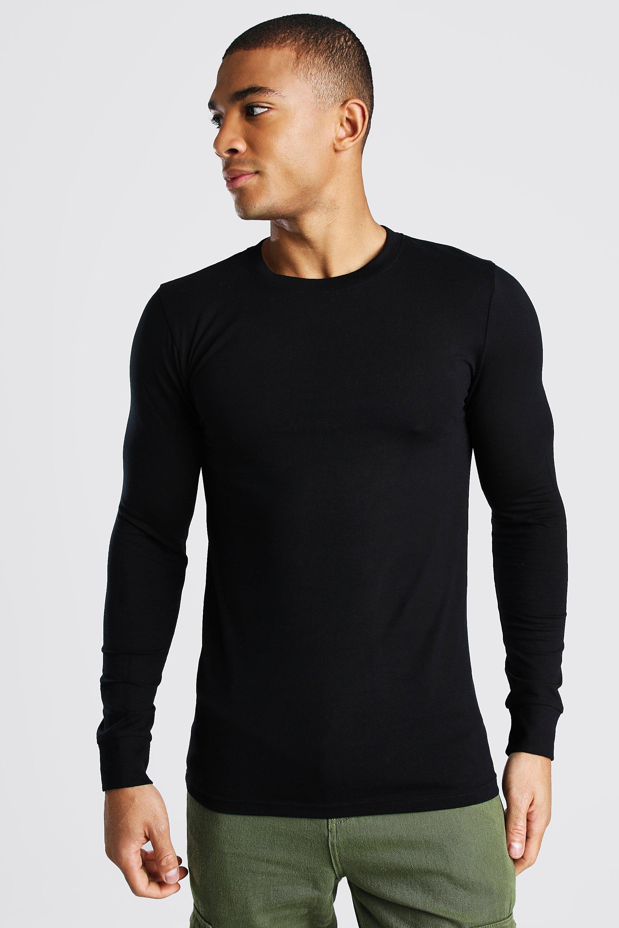 Muscle Fit Long Sleeve T-Shirt