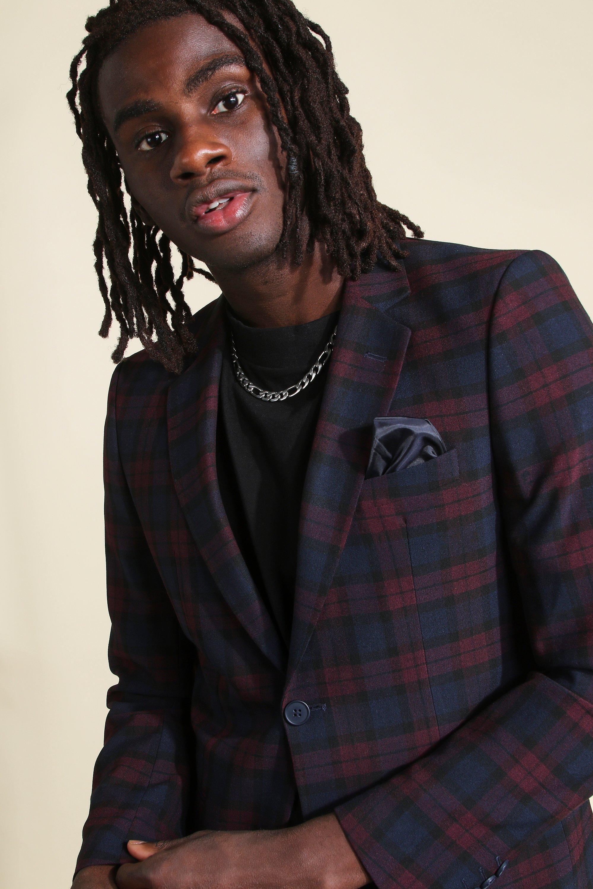 Super skinny burgundy suit shop