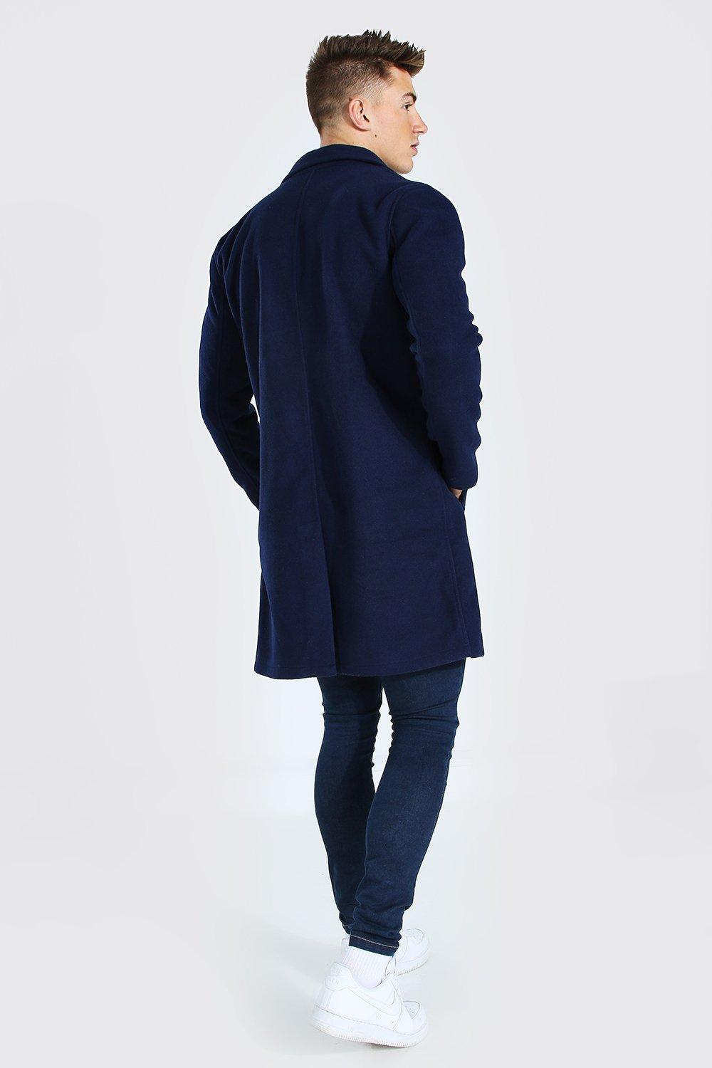 Boohoo man clearance overcoat