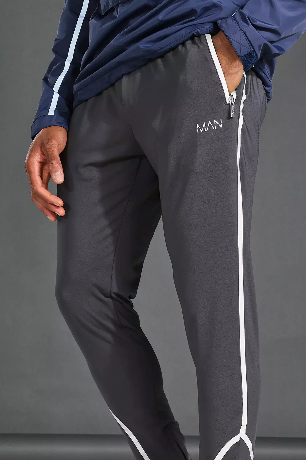 Grey Man Active Reflective Joggers alternative image