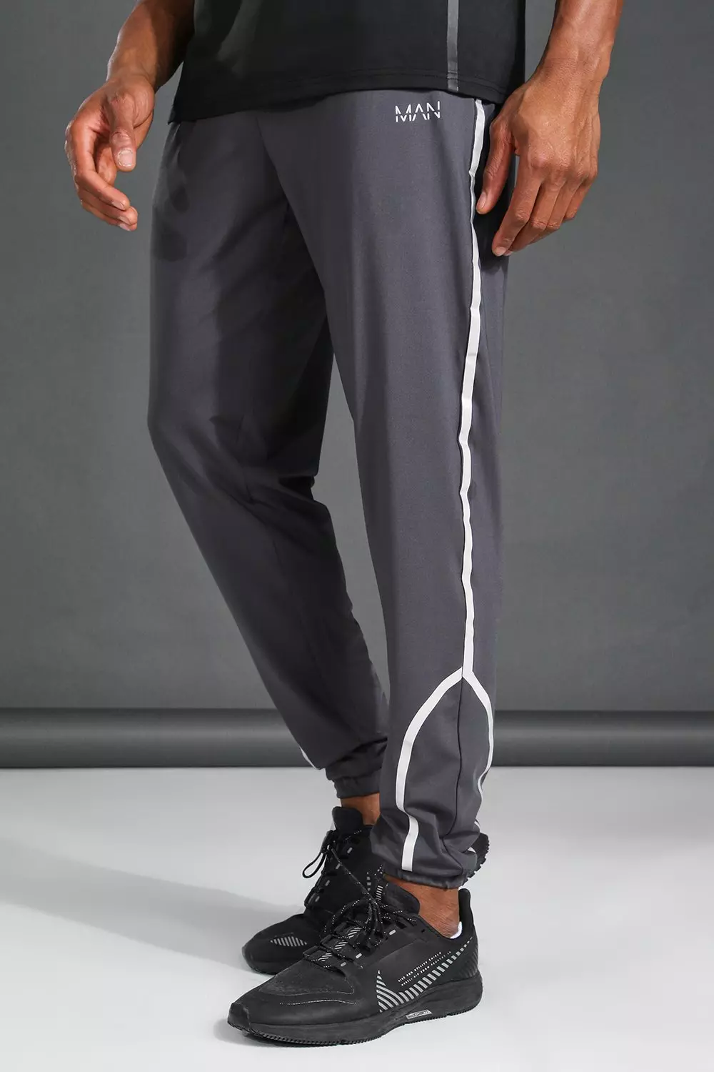 Grey Man Active Reflective Joggers alternative image