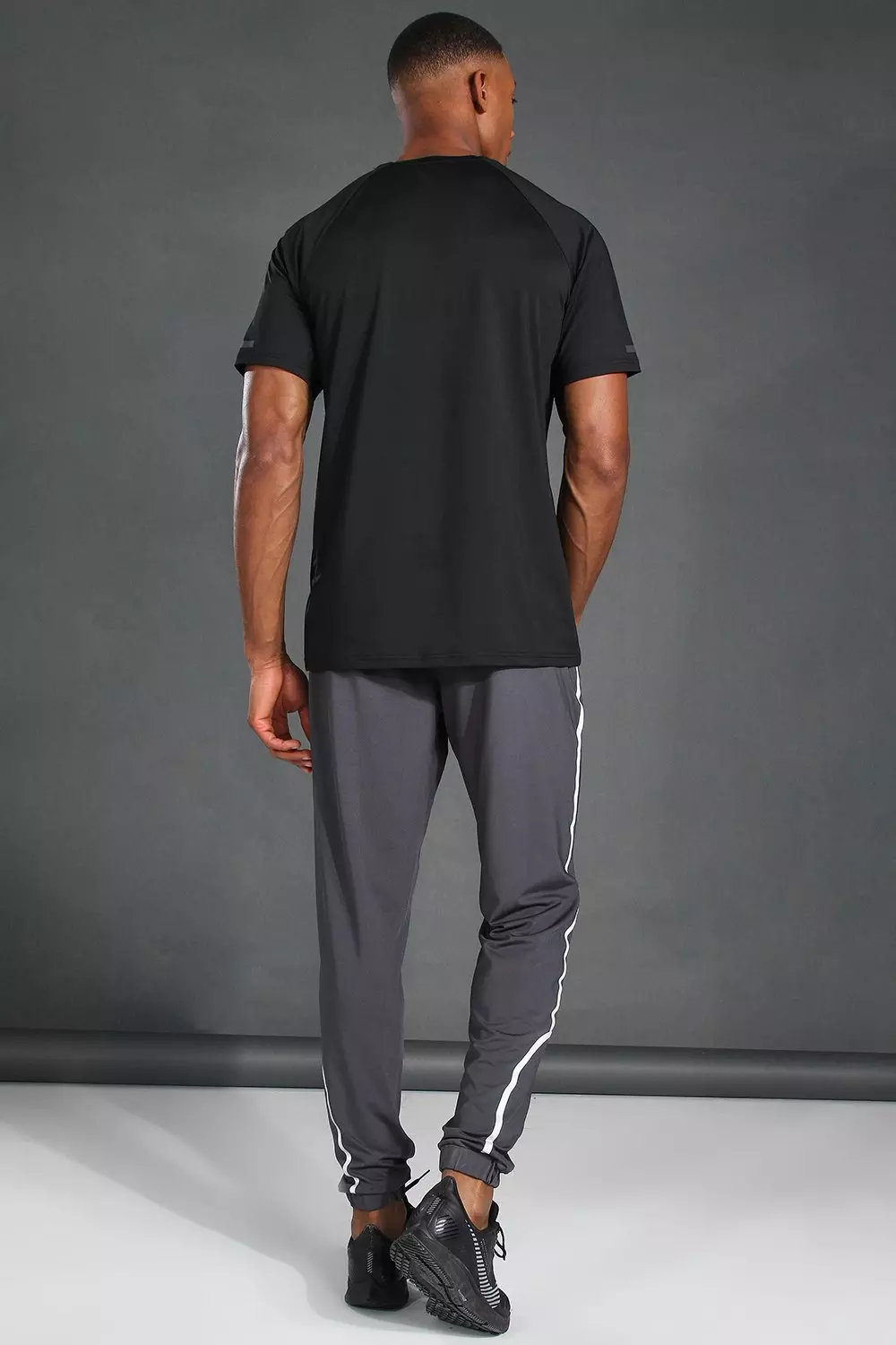Grey Man Active Reflective Joggers alternative image