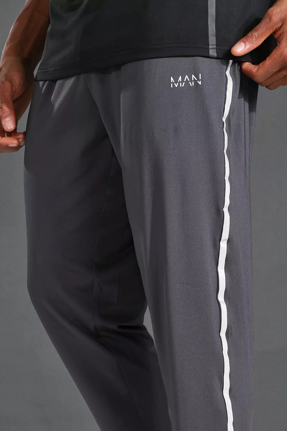 Grey Man Active Reflective Joggers alternative image