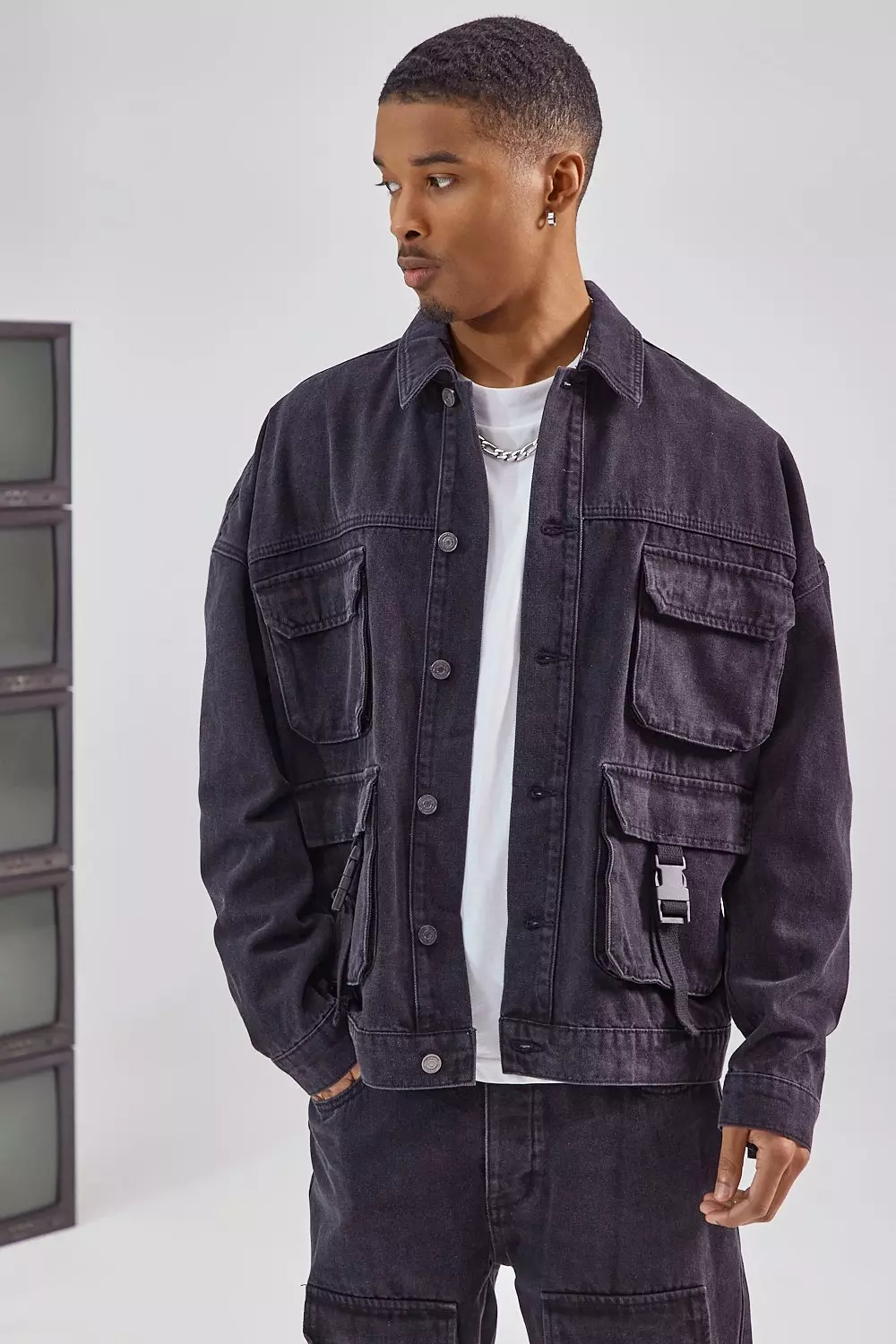 Utility on sale jean jacket