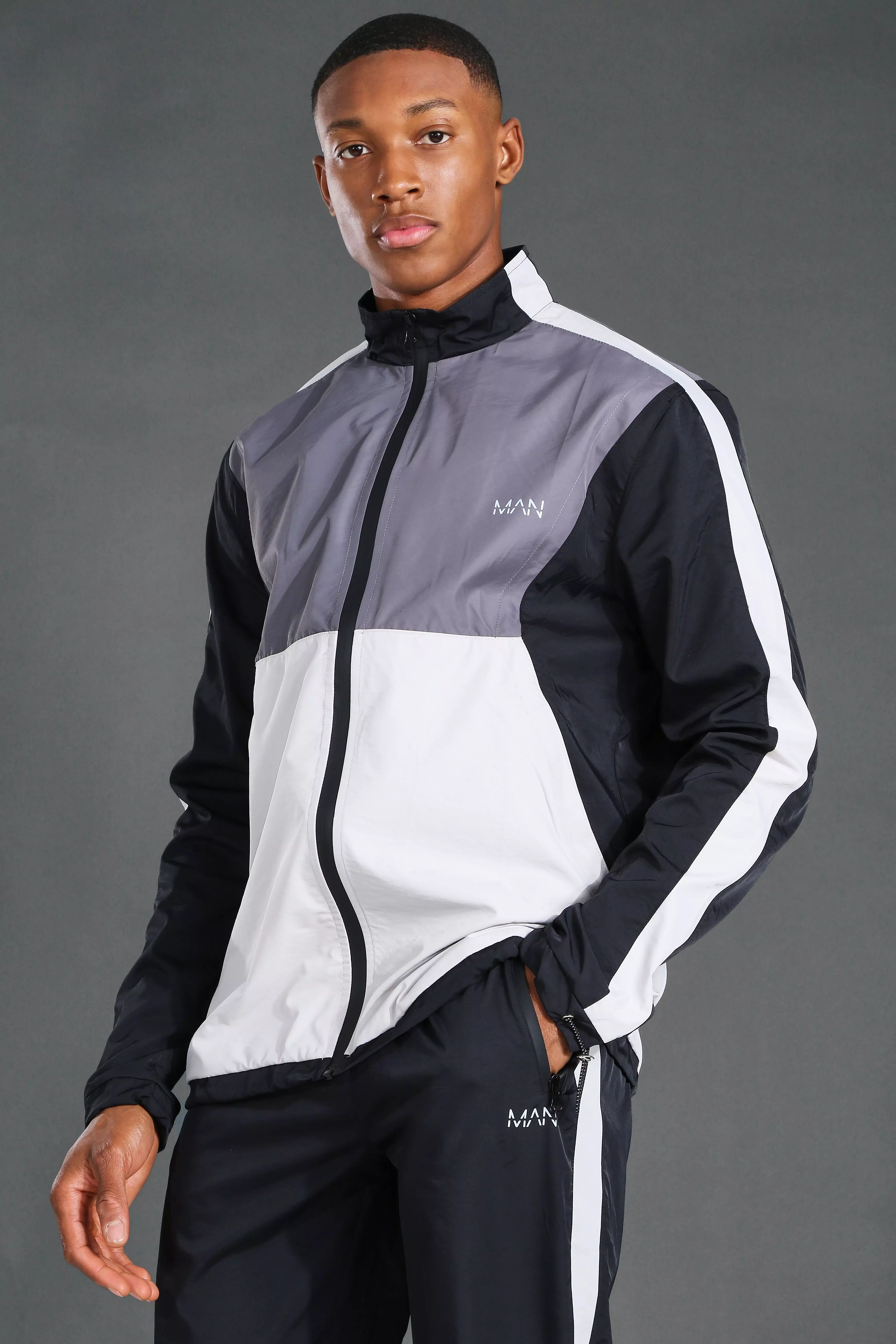 Mens nike hot sale shell tracksuit