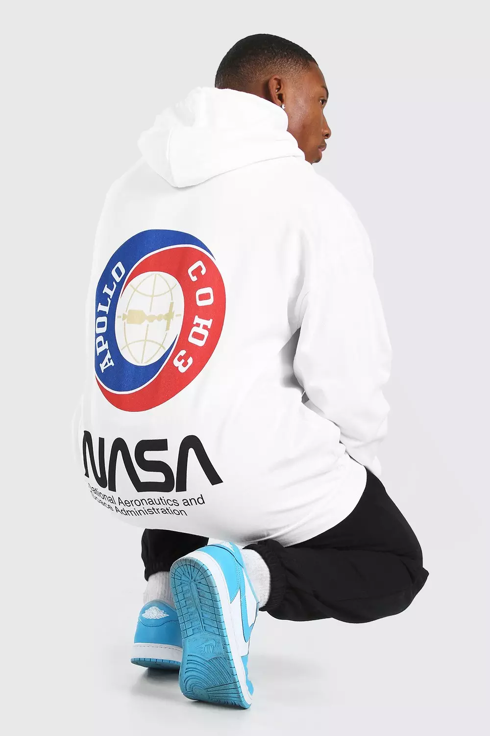 Oversized hot sale nasa hoodie