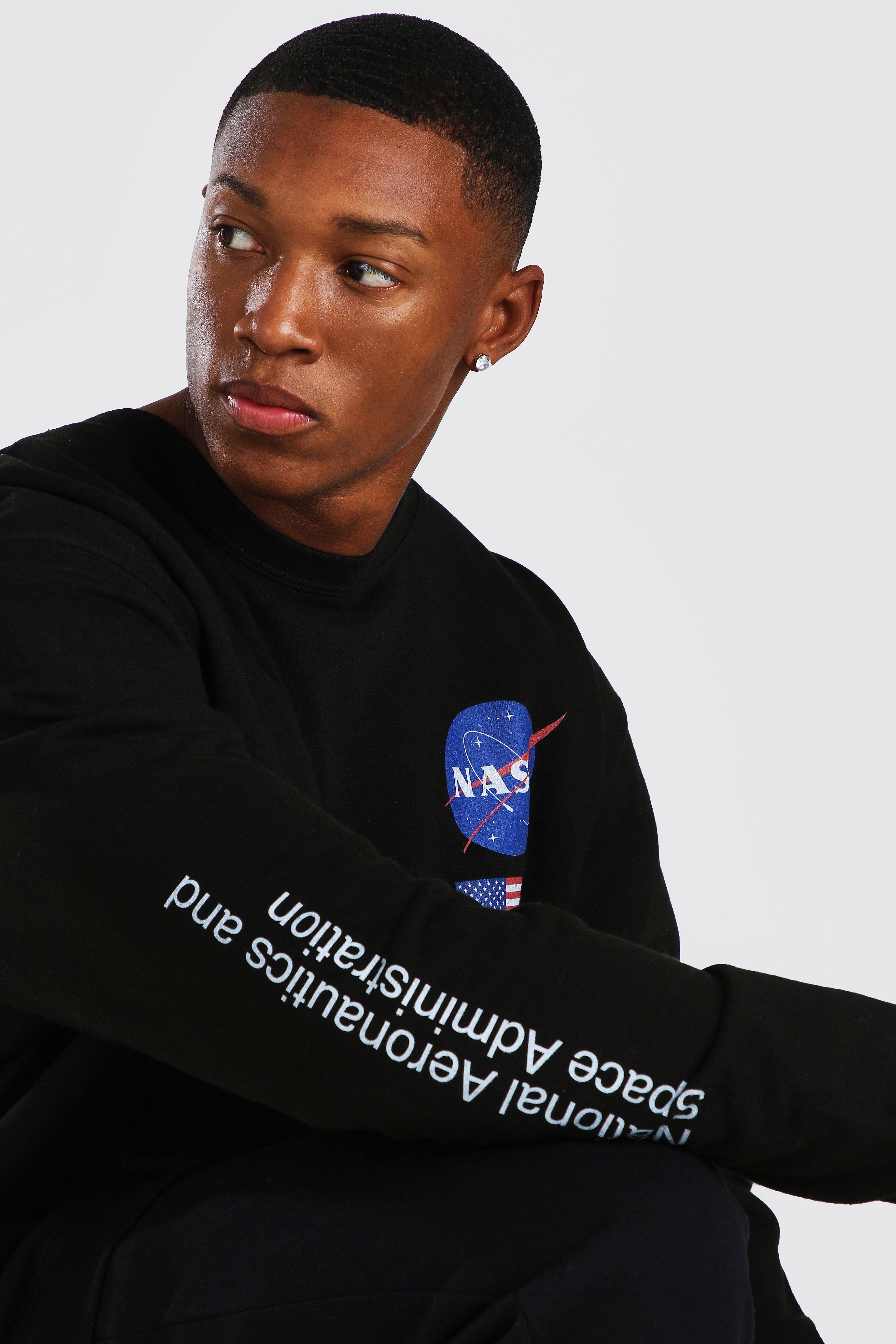 Nasa crew neck sweatshirt deals