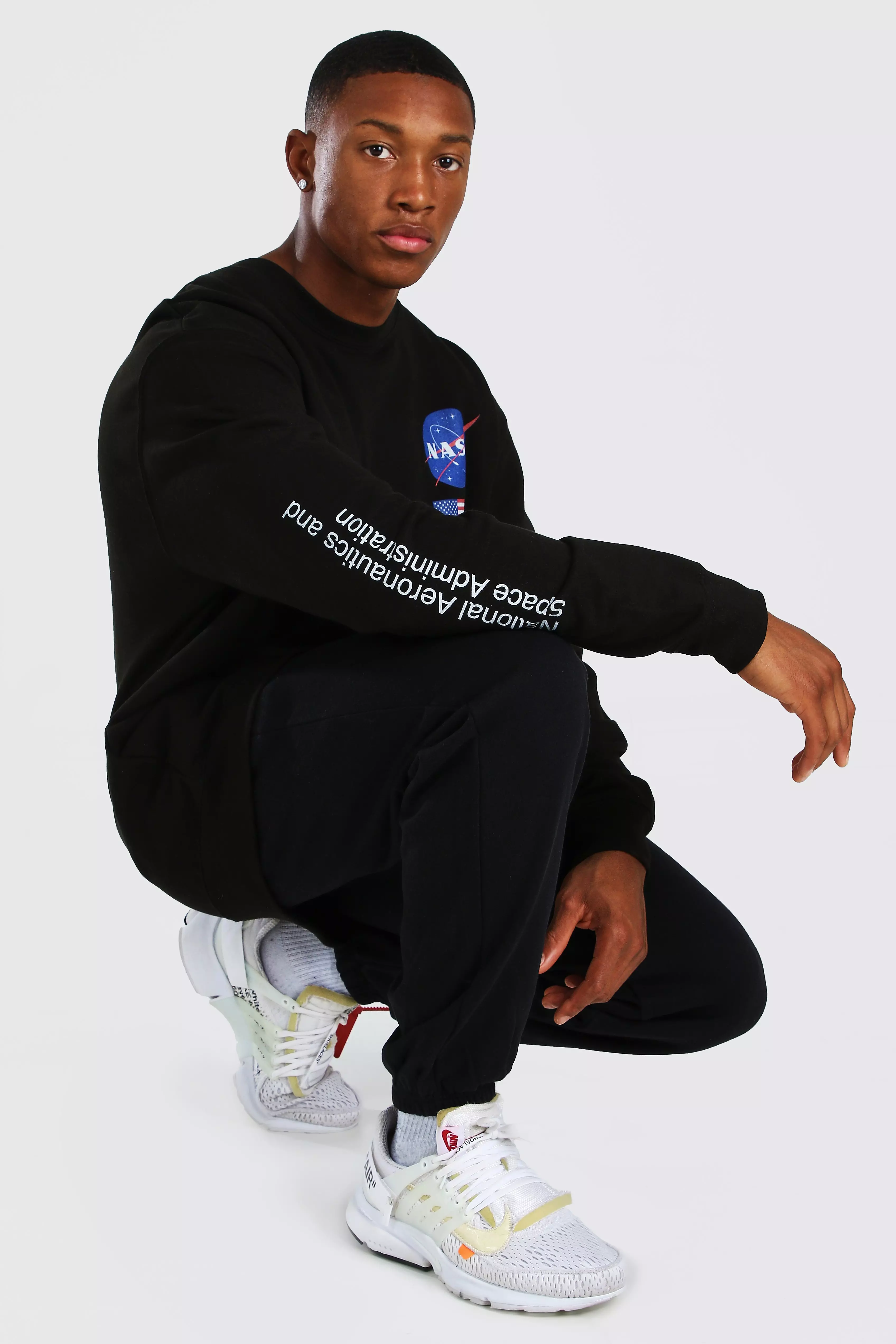 Oversized deals nasa sweatshirt