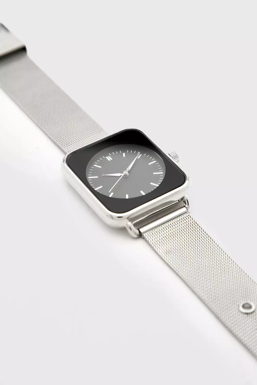 Square hot sale metal watch