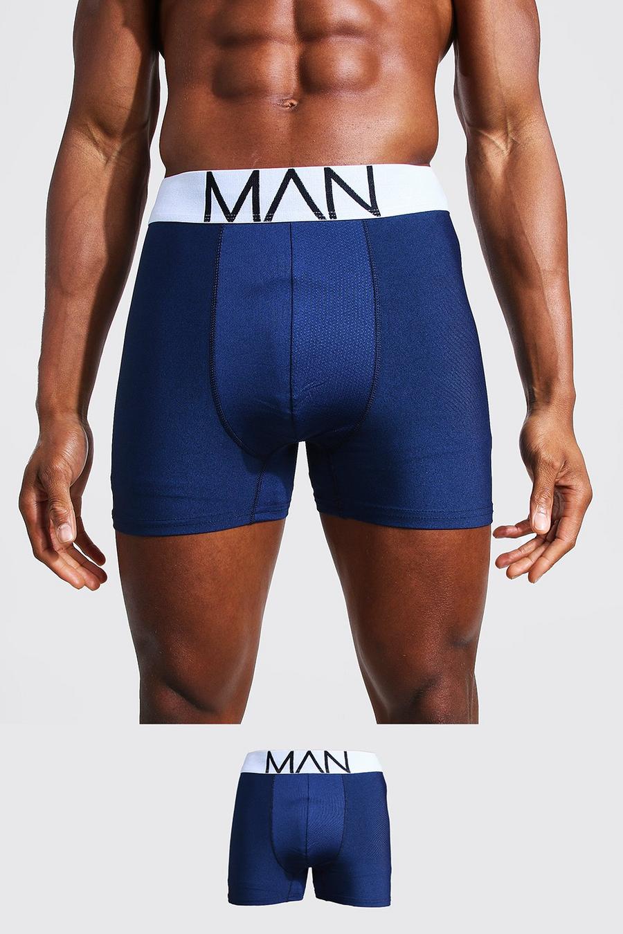 Boxer sportivi Man Dash, Blu oltremare image number 1