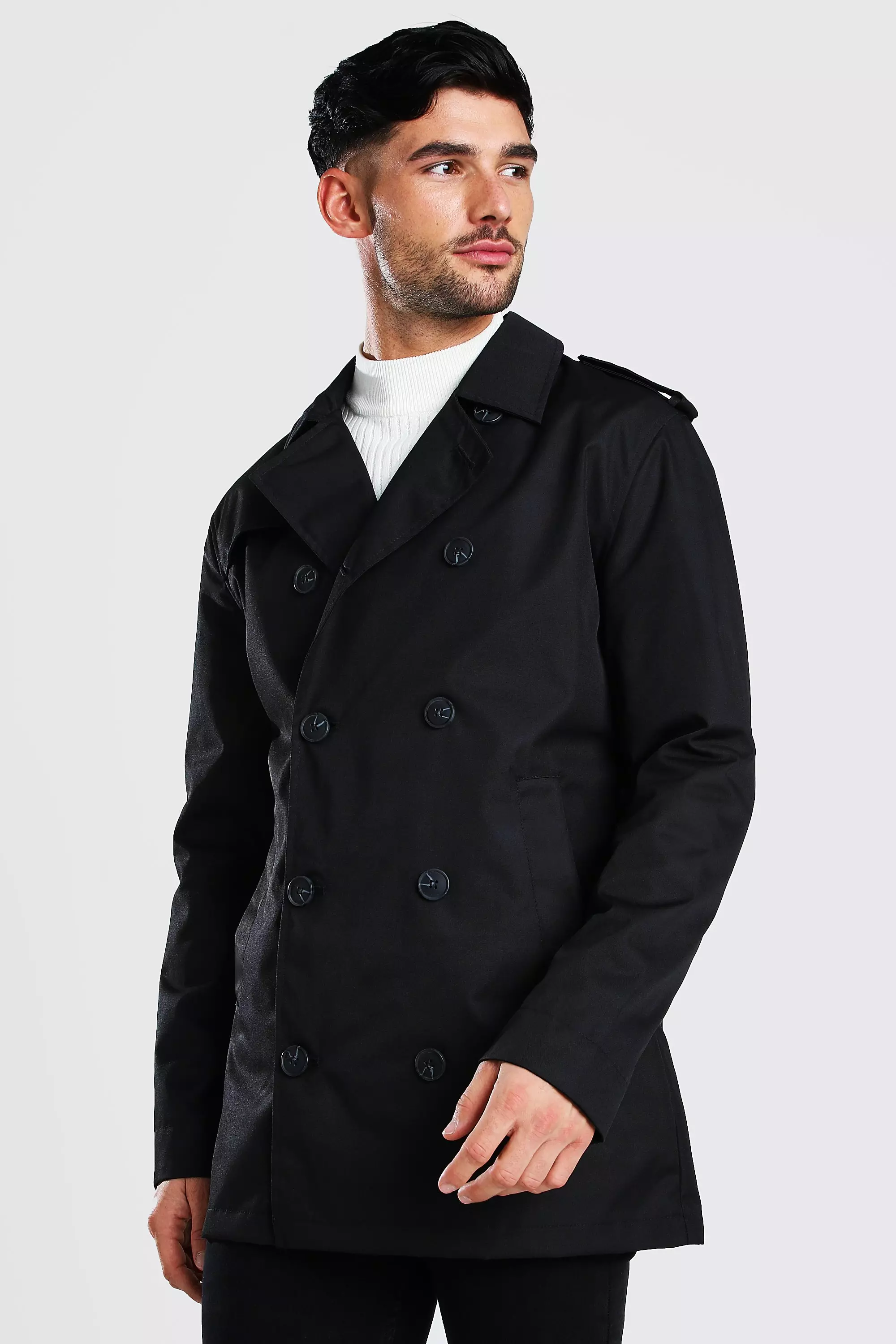 Short hotsell mac coat