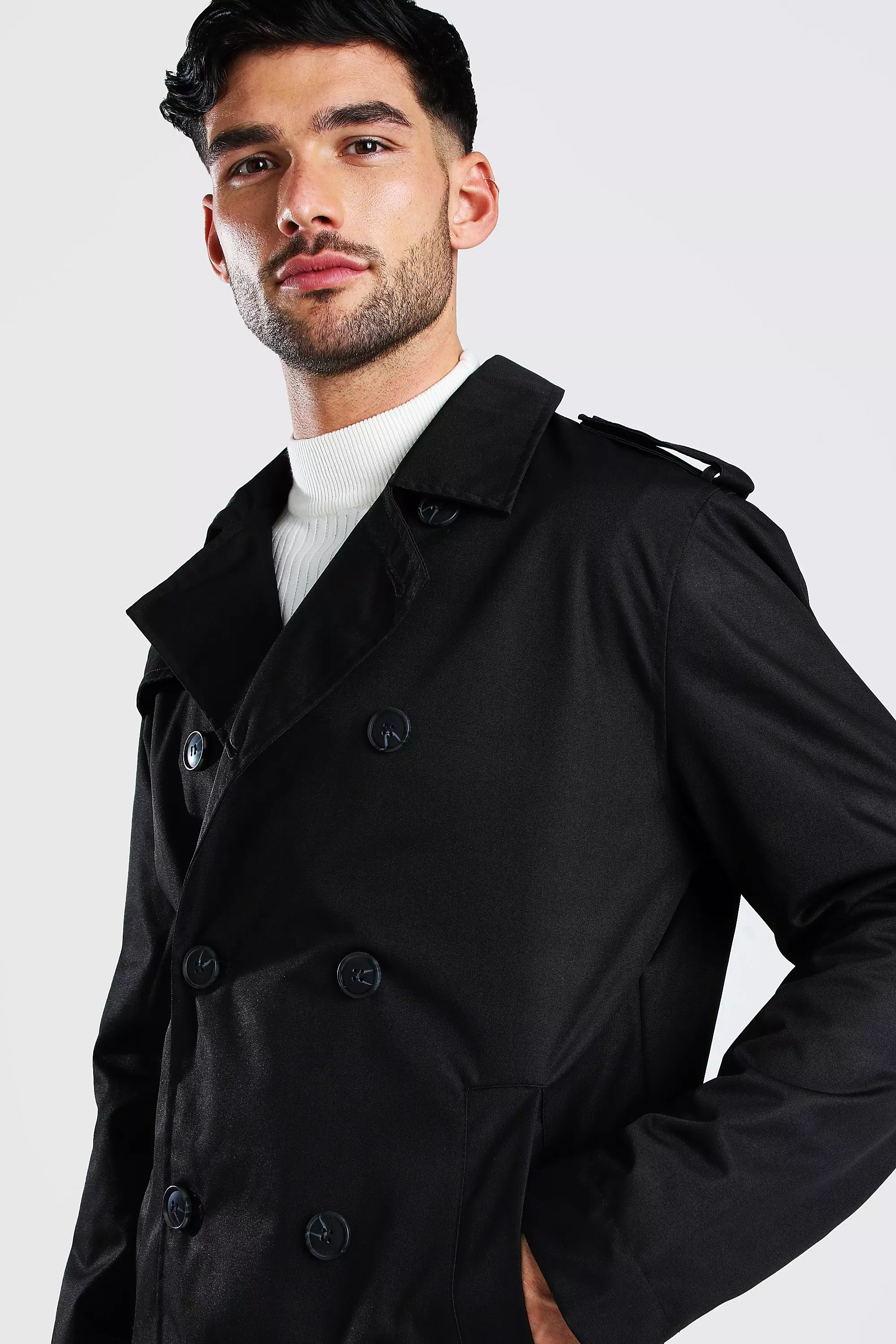 Short mac coat shop