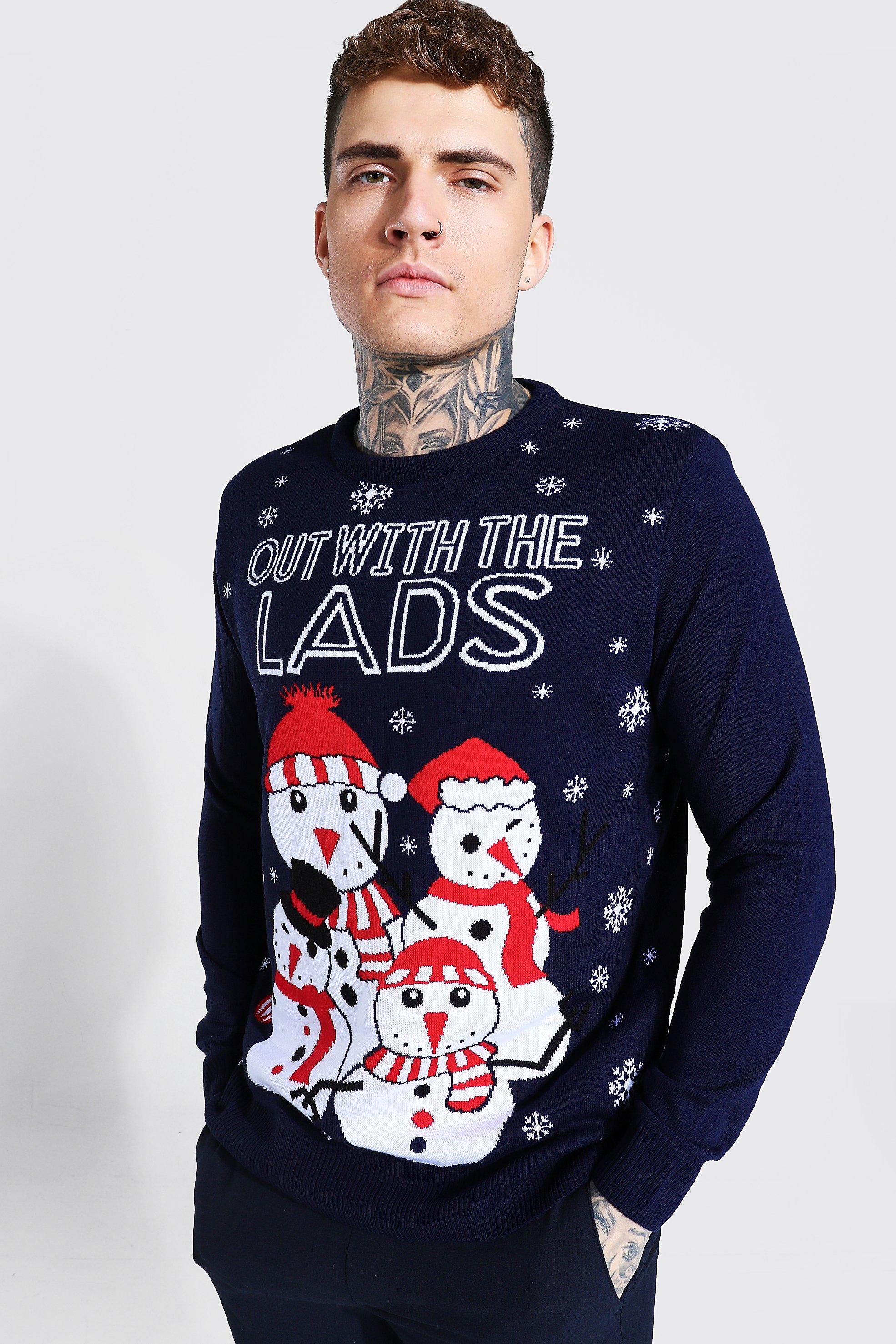 boohoo man christmas jumper