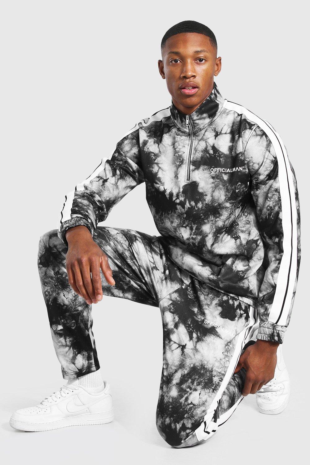 Mens tie dye store tracksuit