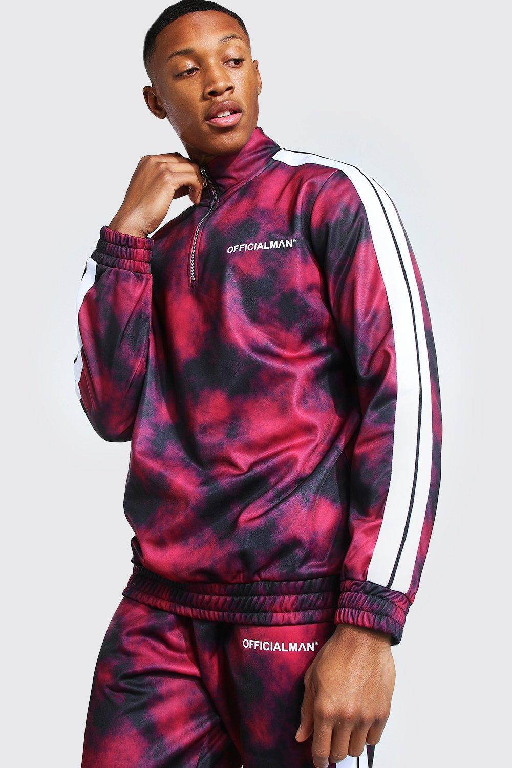 Adidas tie dye store tracksuit