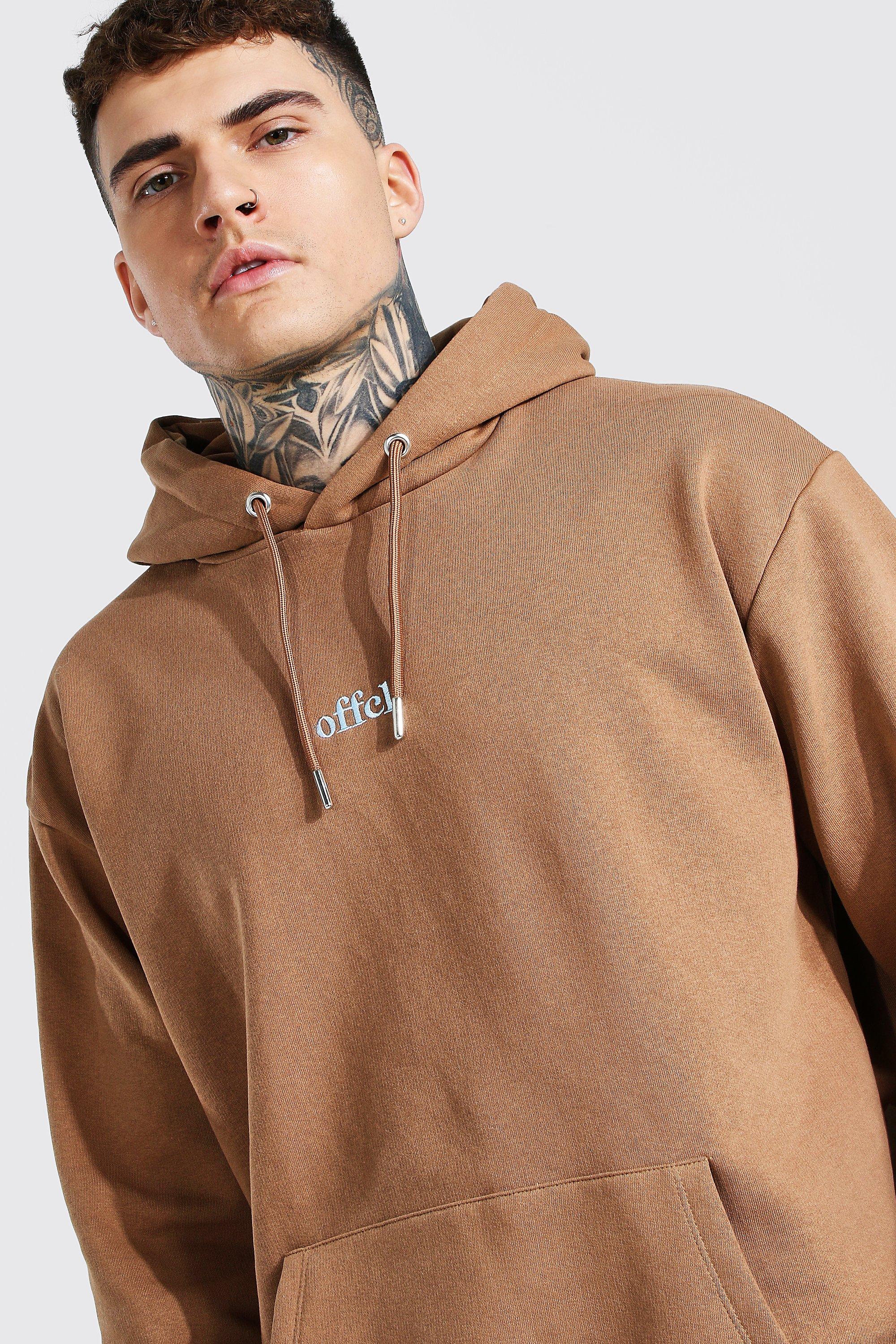 Official Oversized Embroidered Hoodie