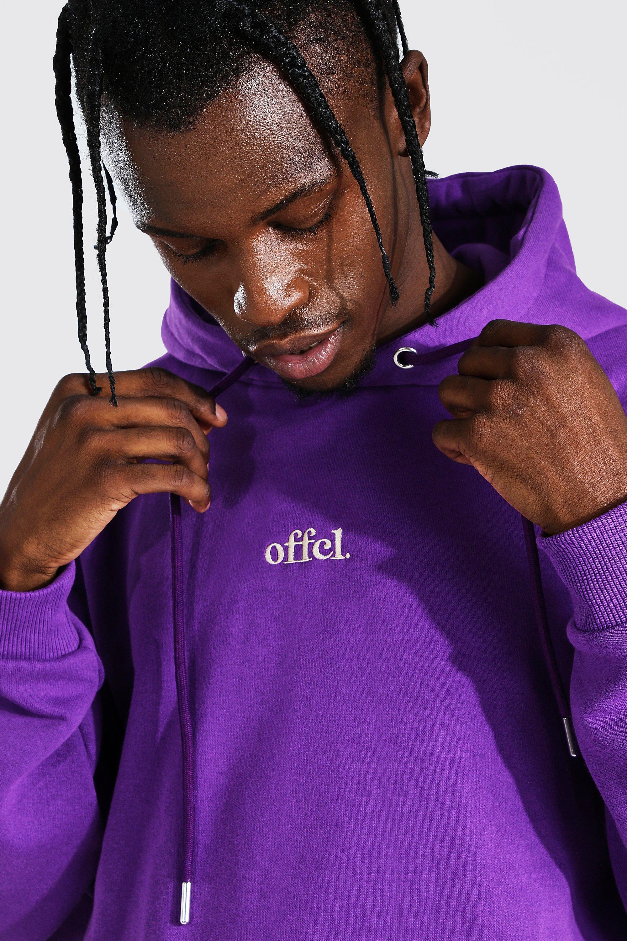 Official Oversized Embroidered Hoodie