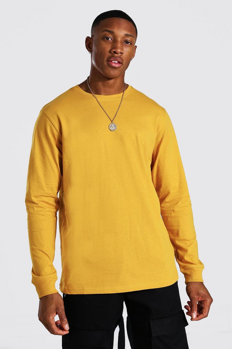 Mustard Long Sleeve T-Shirt image number 1