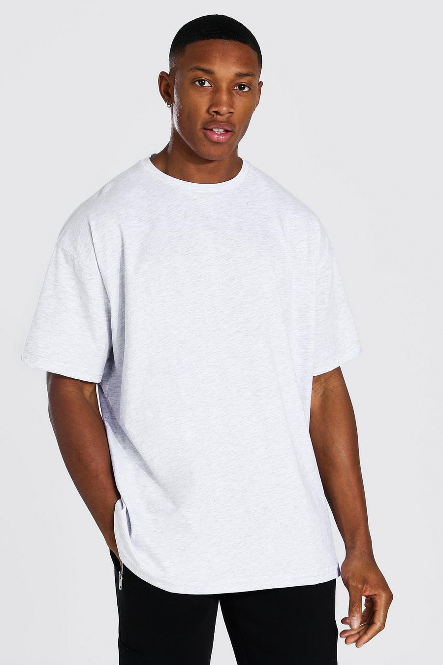 T-shirt oversize, Ash grey image number 1