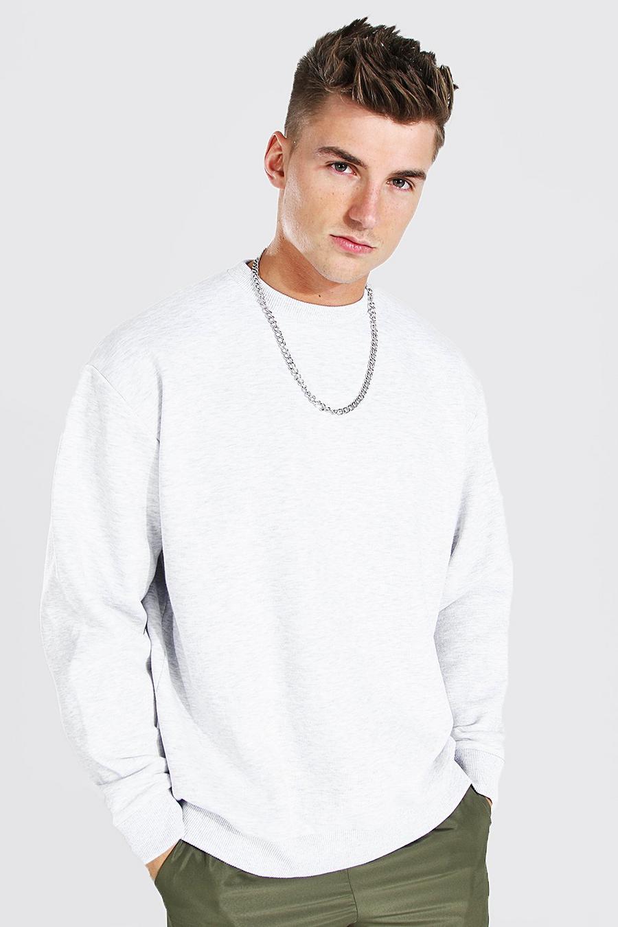 Ash grey Oversize sweatshirt image number 1